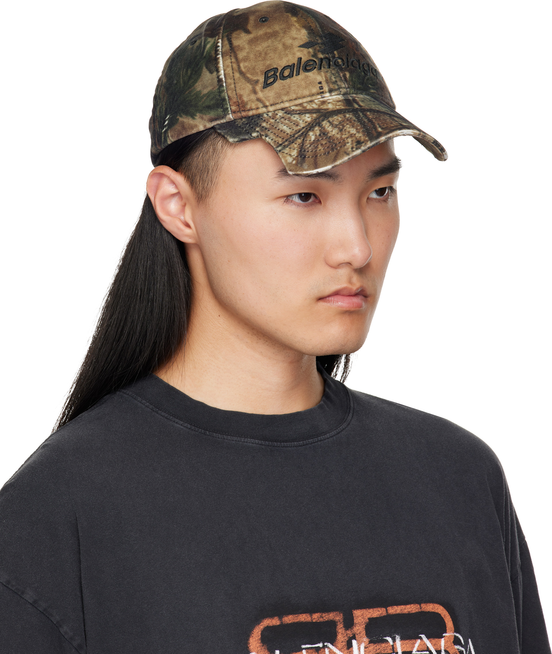 Balenciaga - カーキ 迷彩 キャップ
