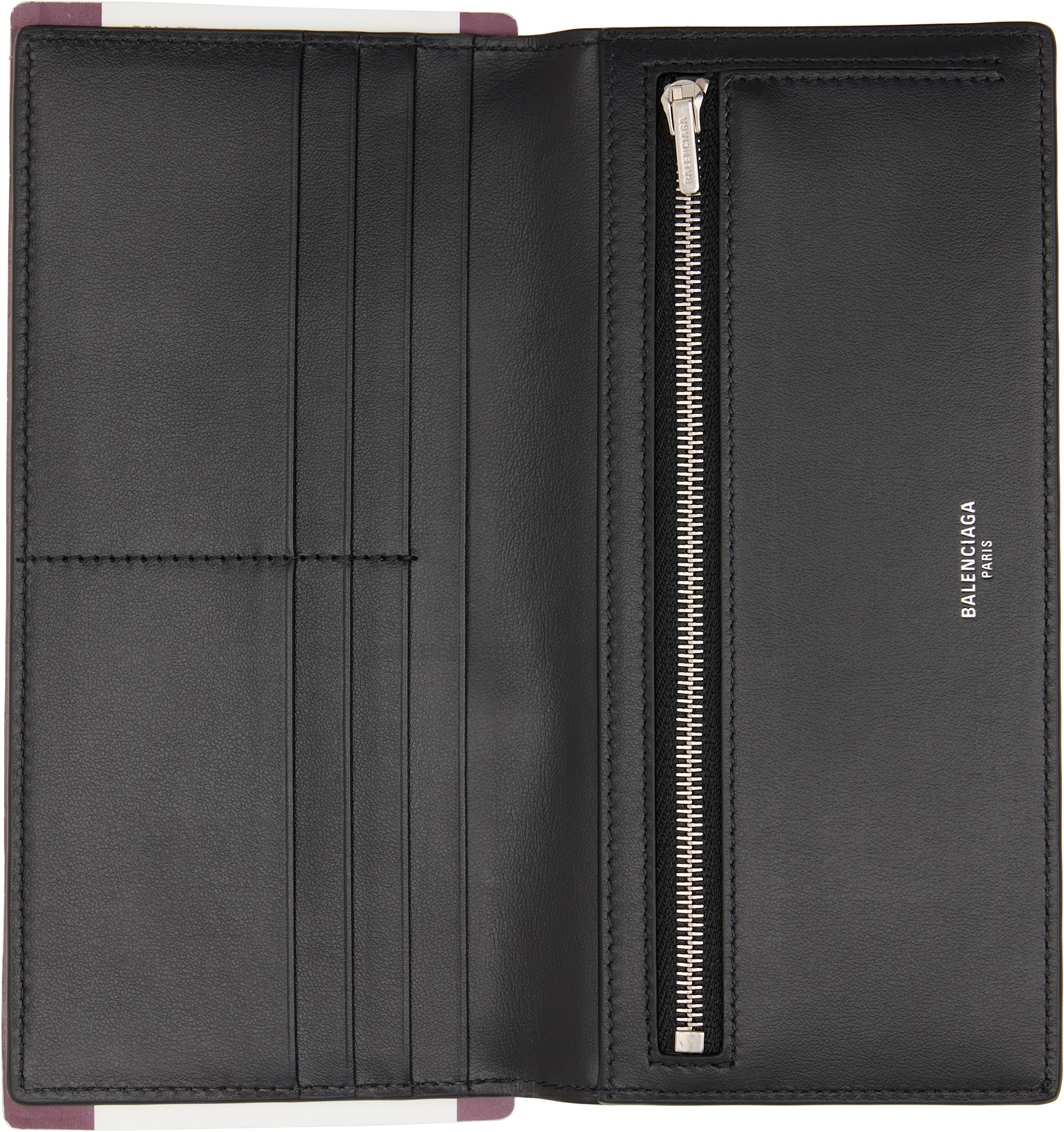 Balenciaga - グレー 1 Ticket Passport 長財布