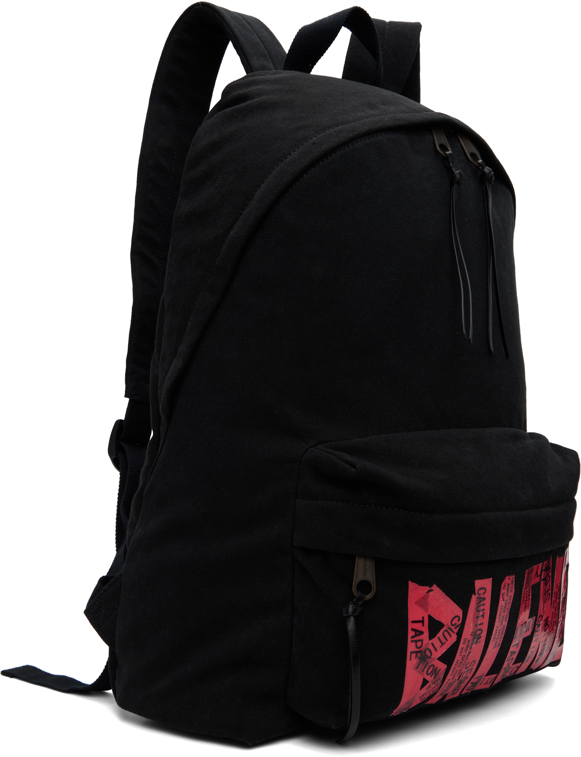 Balenciaga - Black Tape Type Backpack