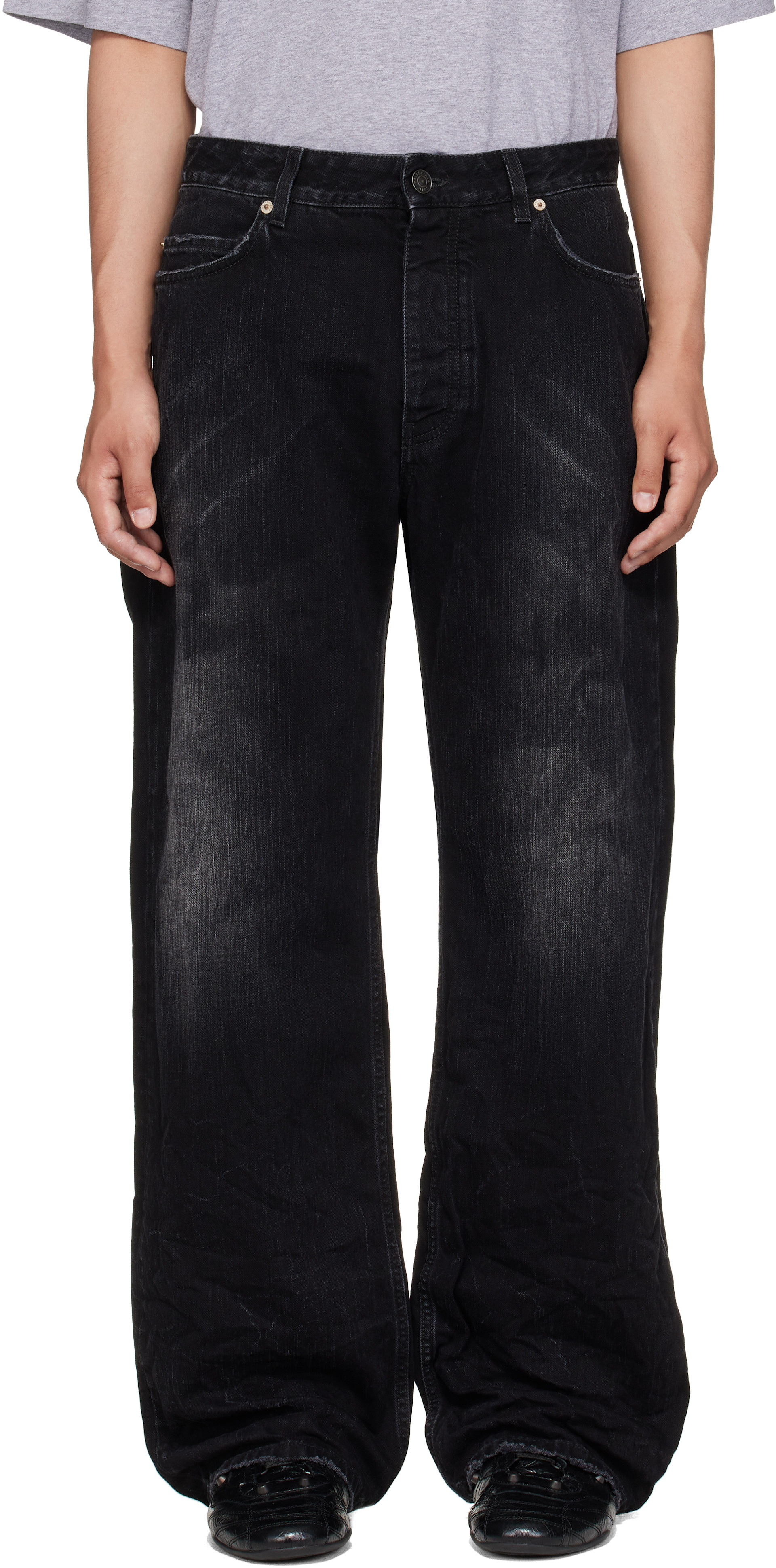 Balenciaga - Jean décontracté noir