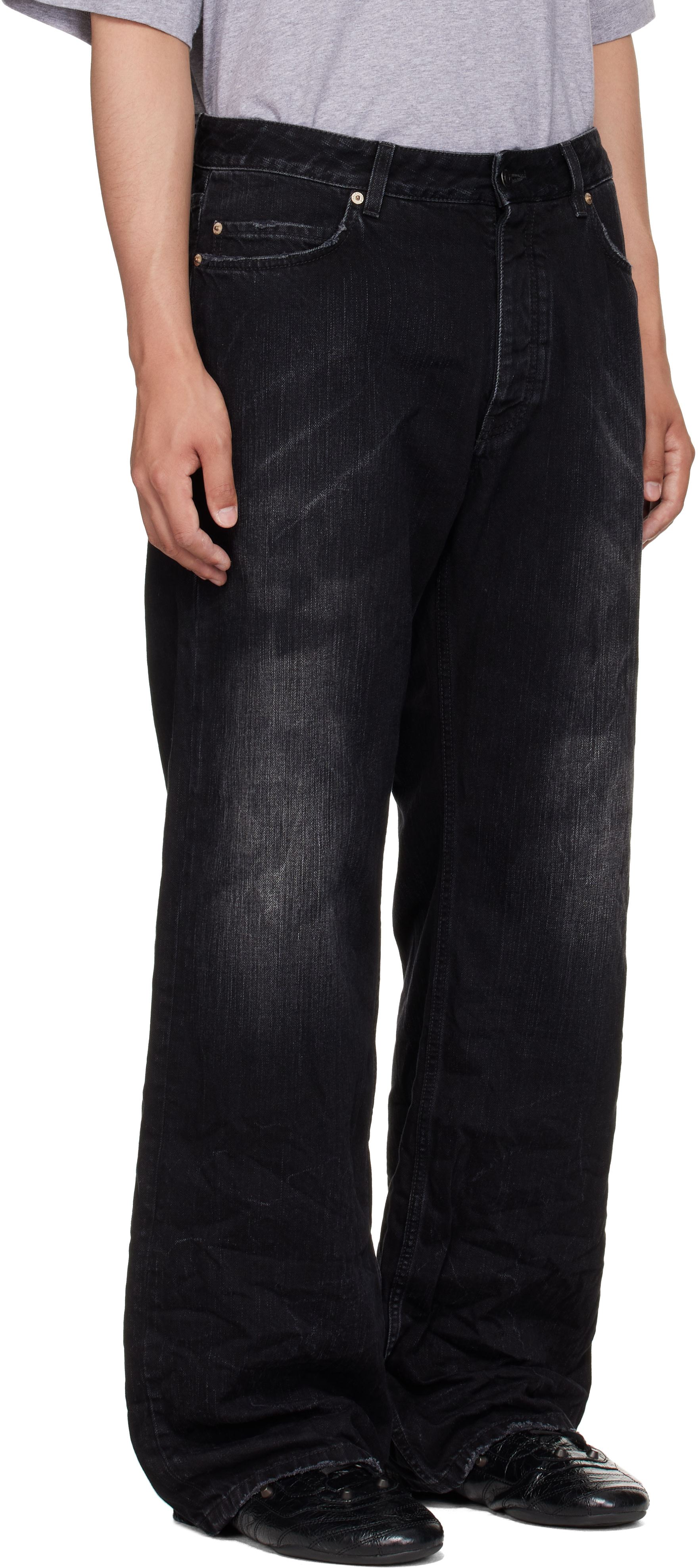 Balenciaga - Jean décontracté noir