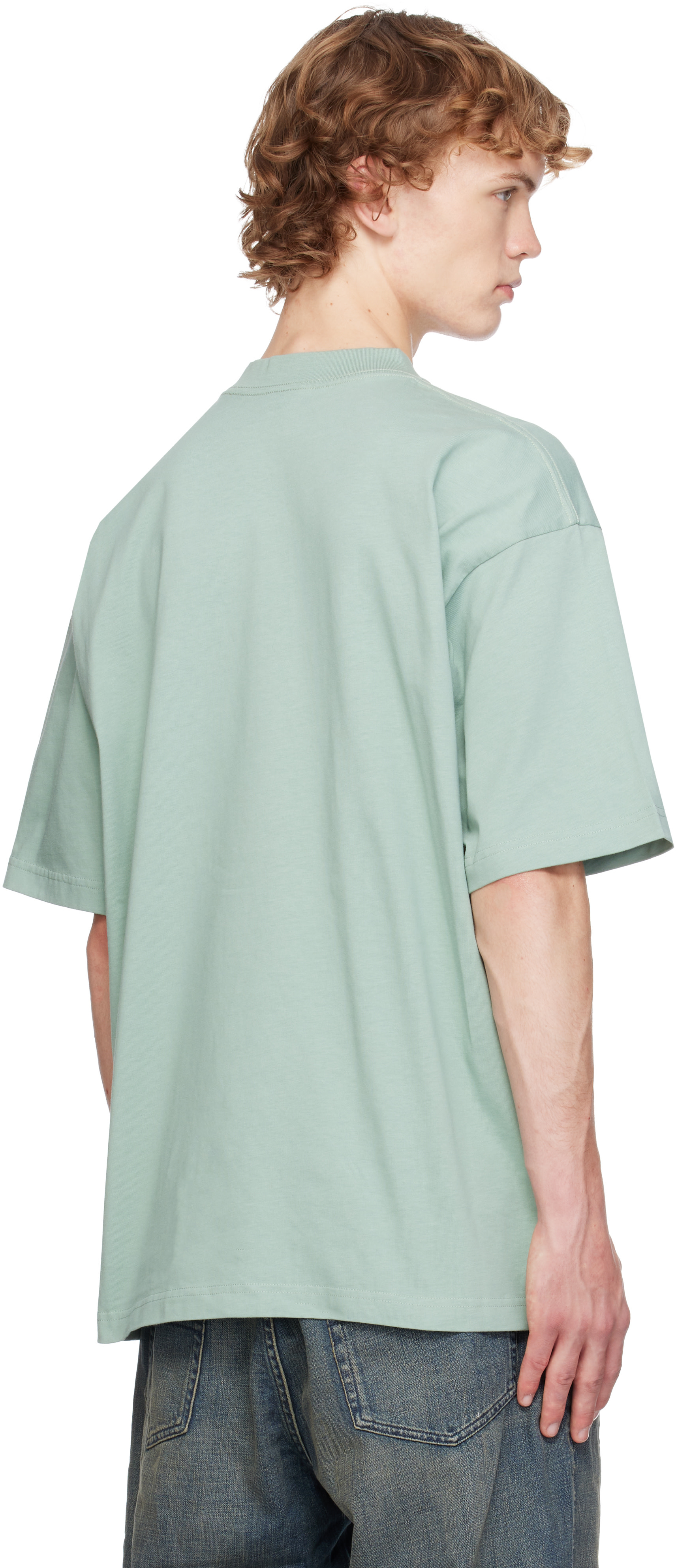 Balenciaga - T-shirt ample vert