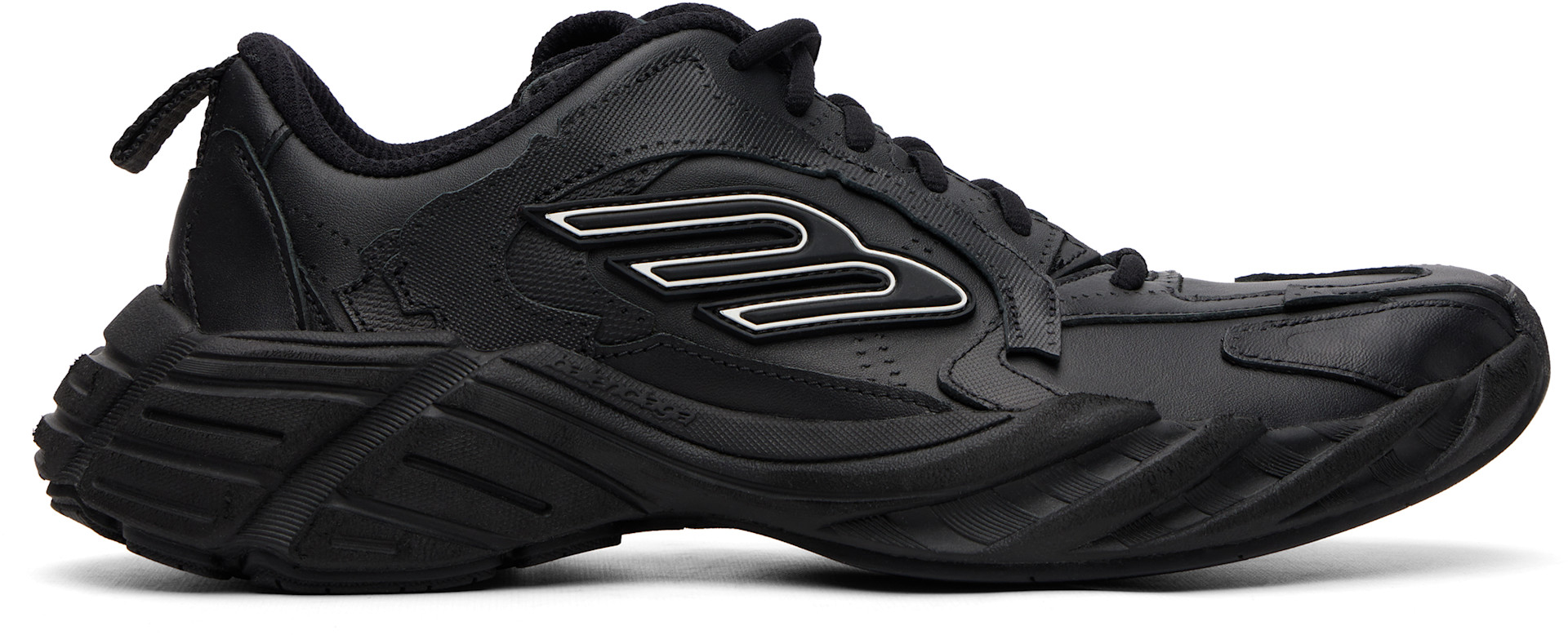 Balenciaga: ブラック Monday スニーカー | SSENSE 日本