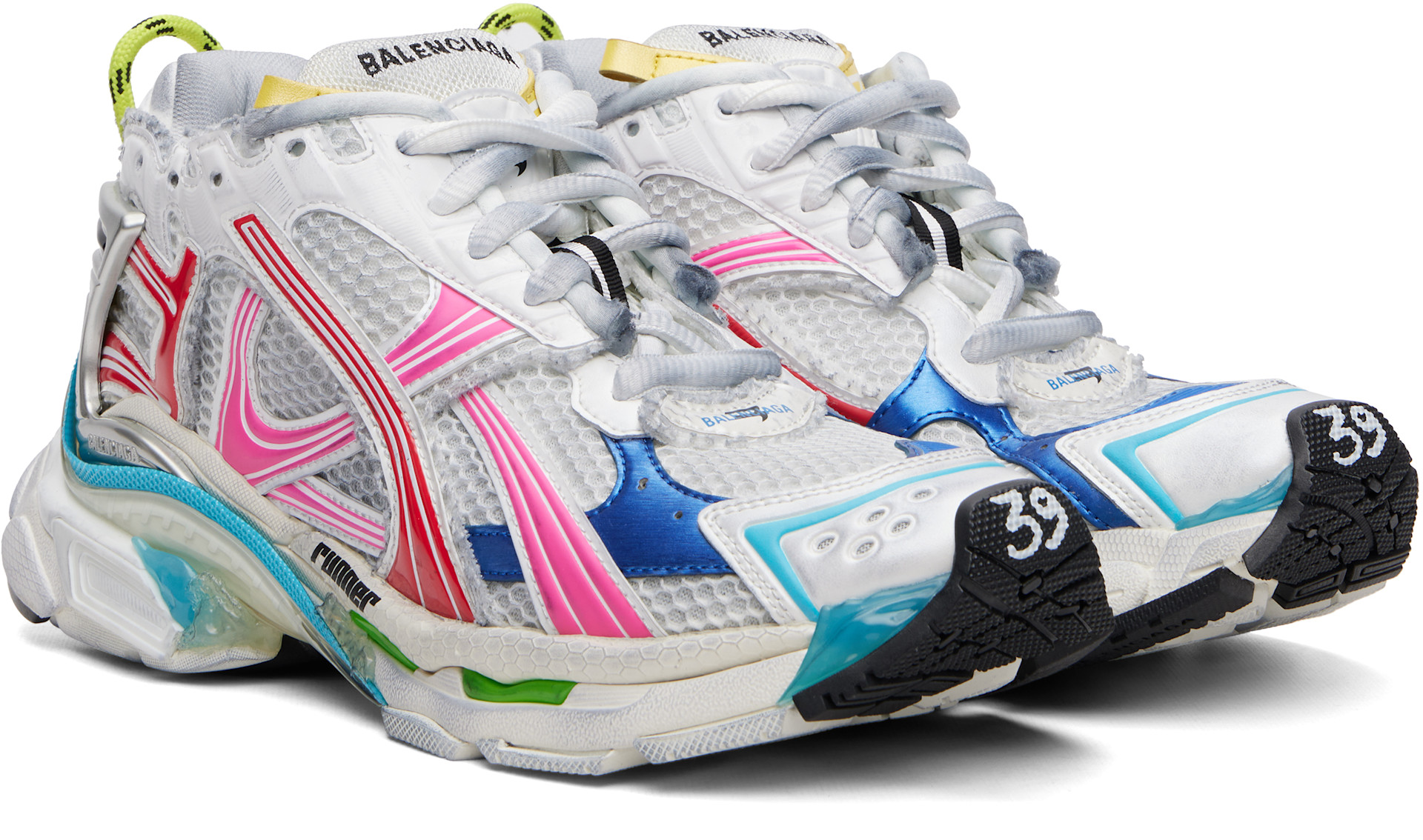 Balenciaga - Multicolor Runner Sneakers