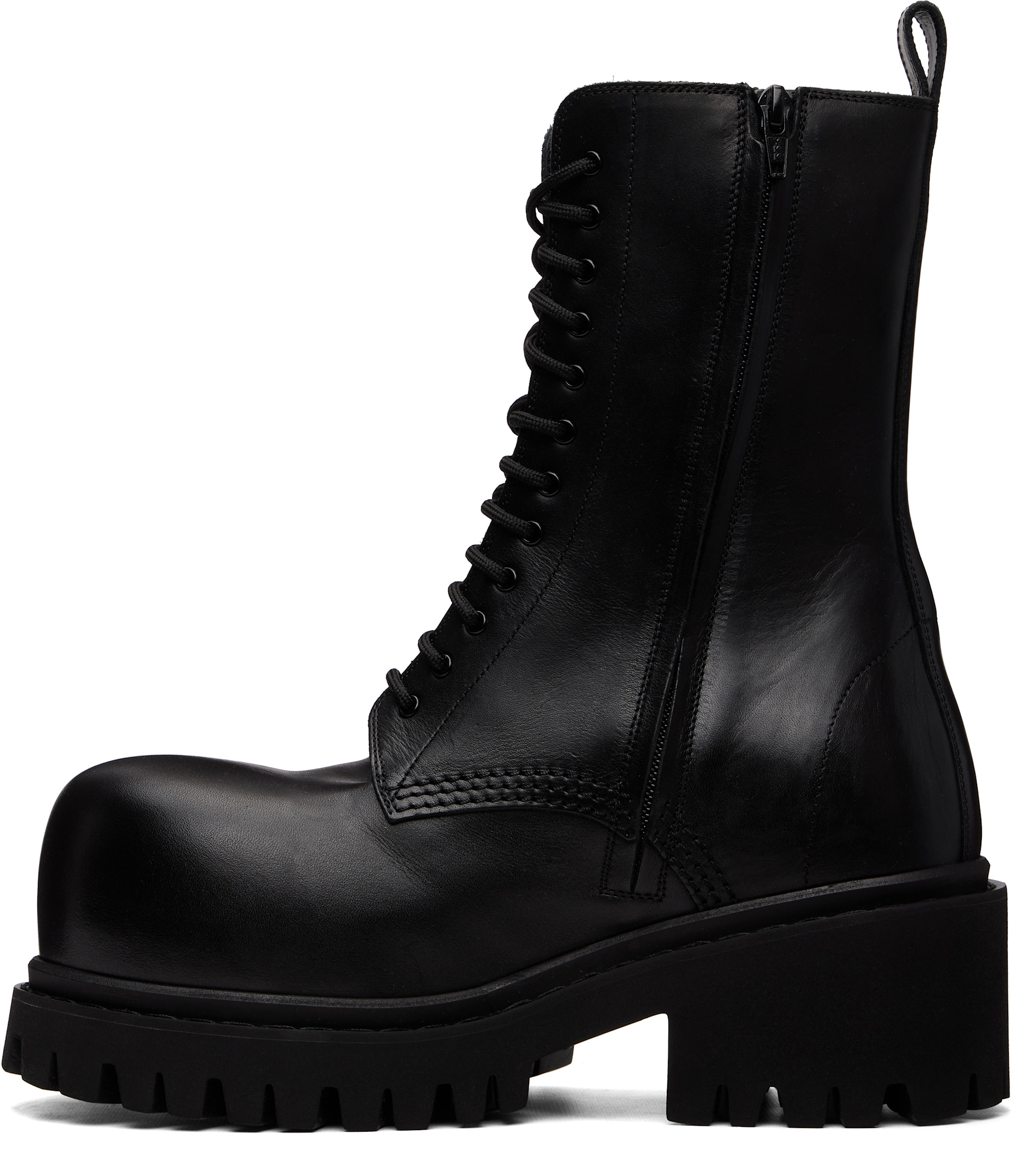 Balenciaga - Bottes Stomper noires