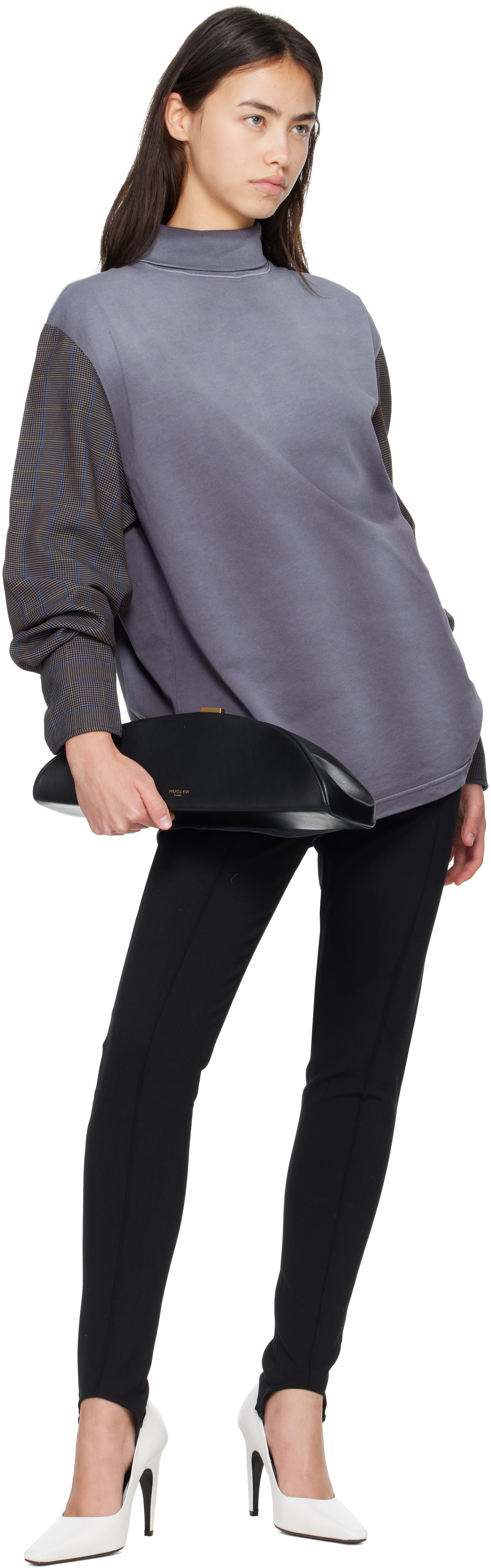 Mugler - Pochette Lua noire