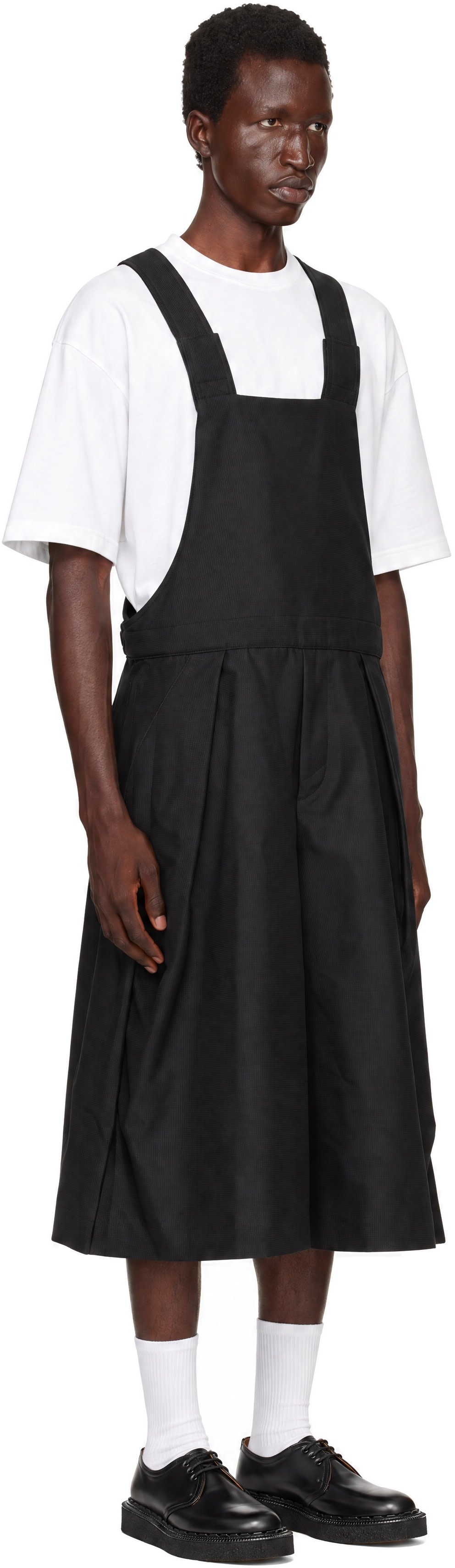 Comme des Garçons Homme Plus - Black Dobbycloth Romper