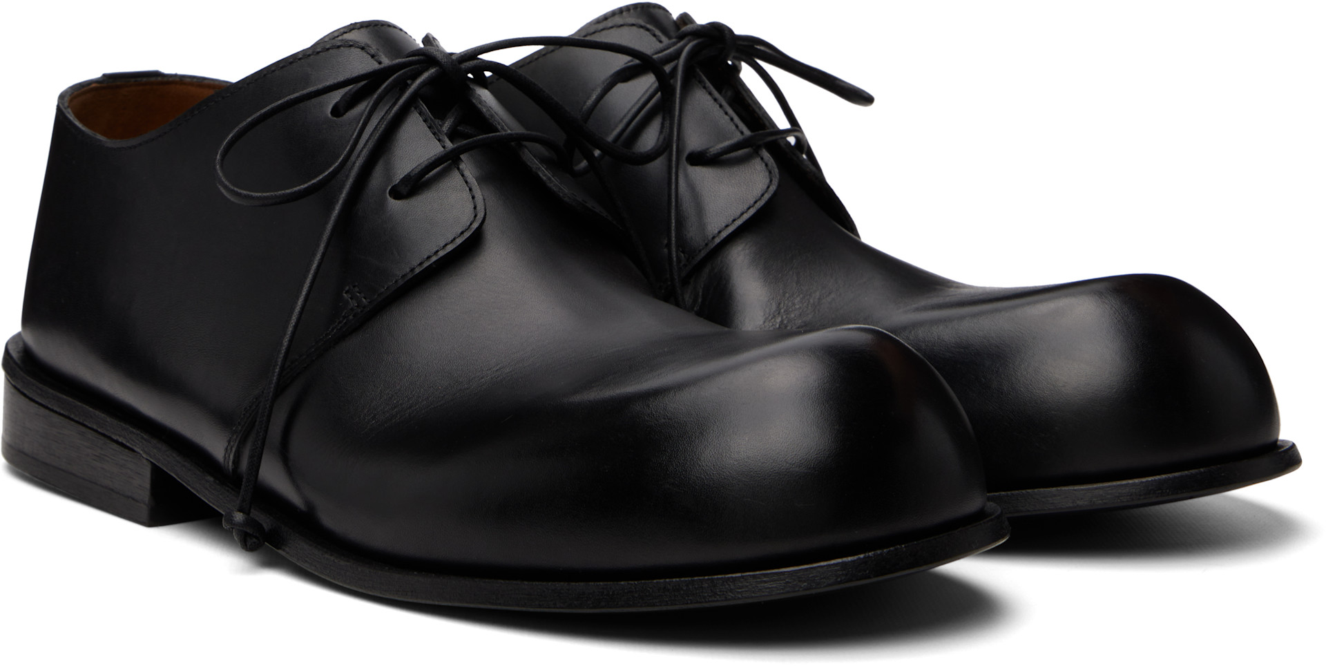 Marsèll - Black Muso Leather Oxfords