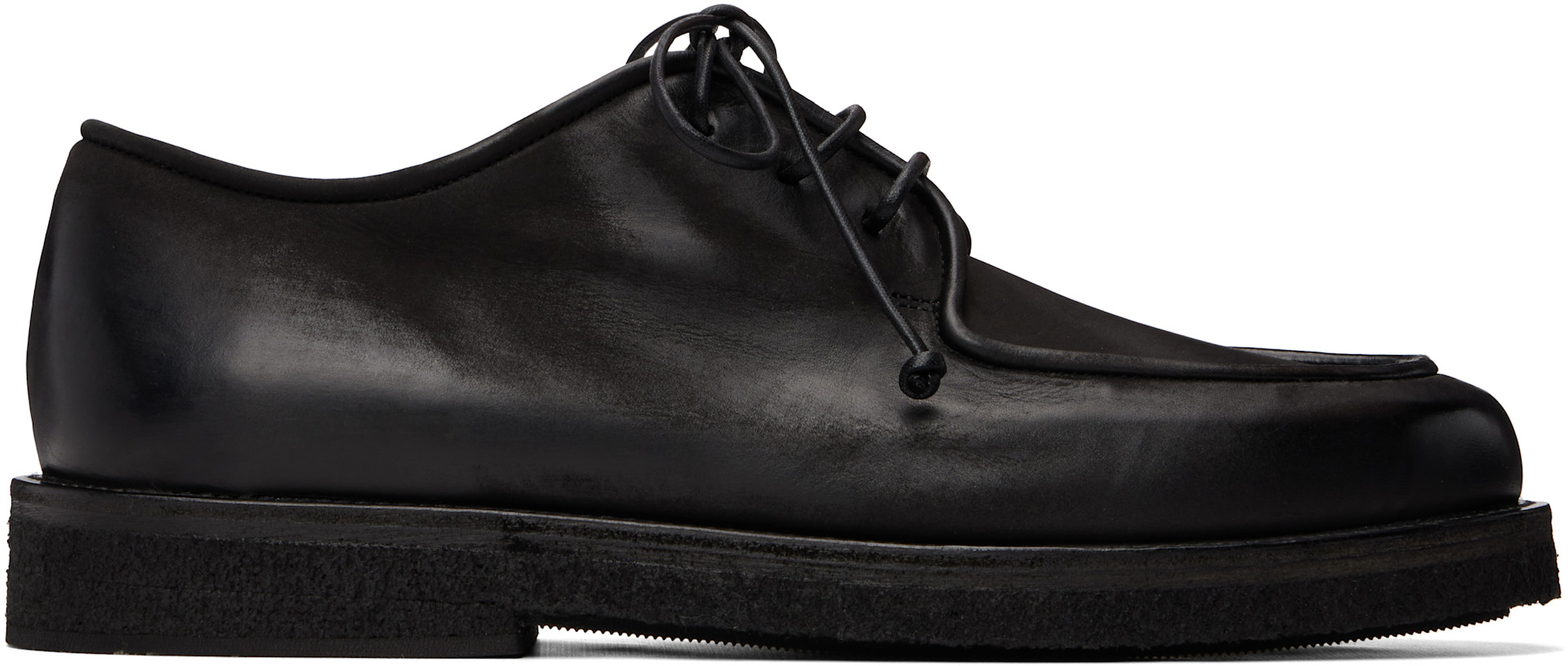 Marsèll - Derbys Moccar noirs en cuir