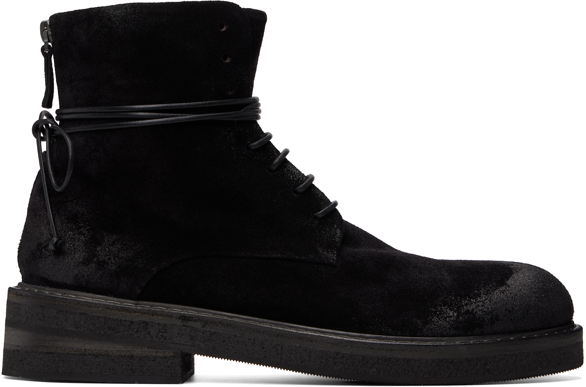 Marsèll - Black Parrucca Combat Boots