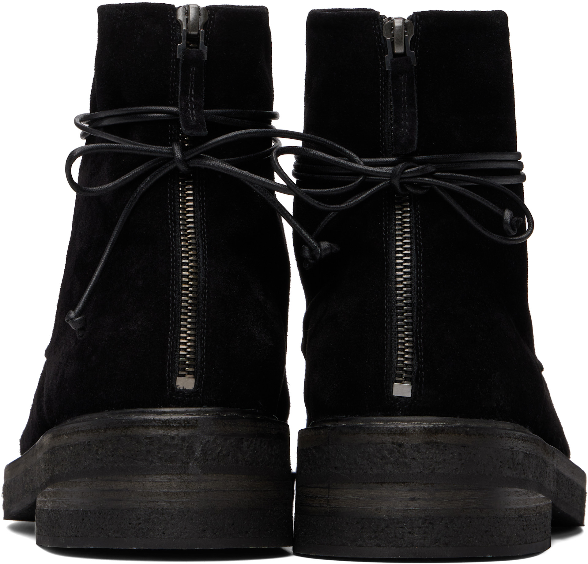 Marsèll - Black Parrucca Combat Boots