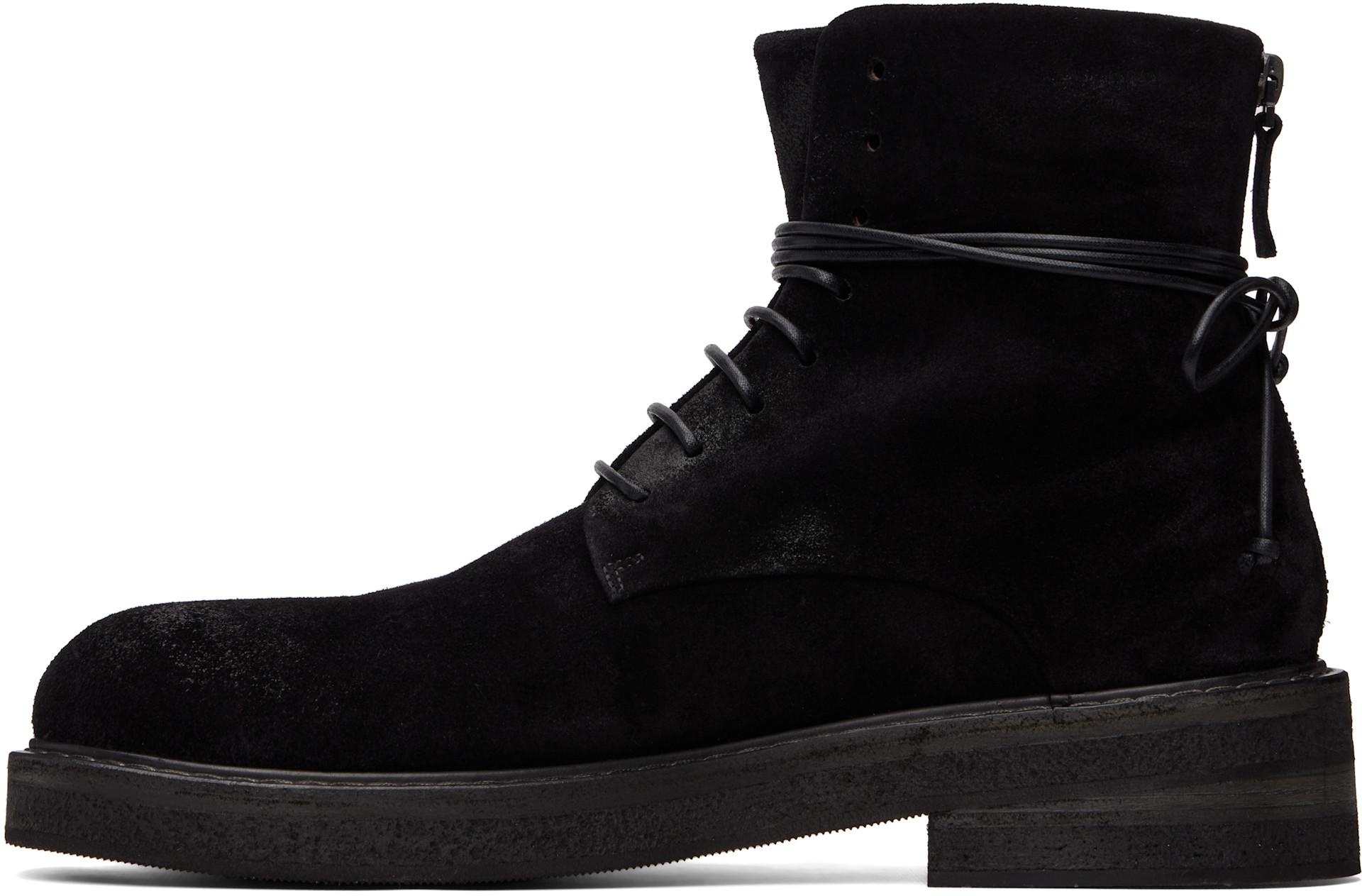 Marsèll - Black Parrucca Combat Boots
