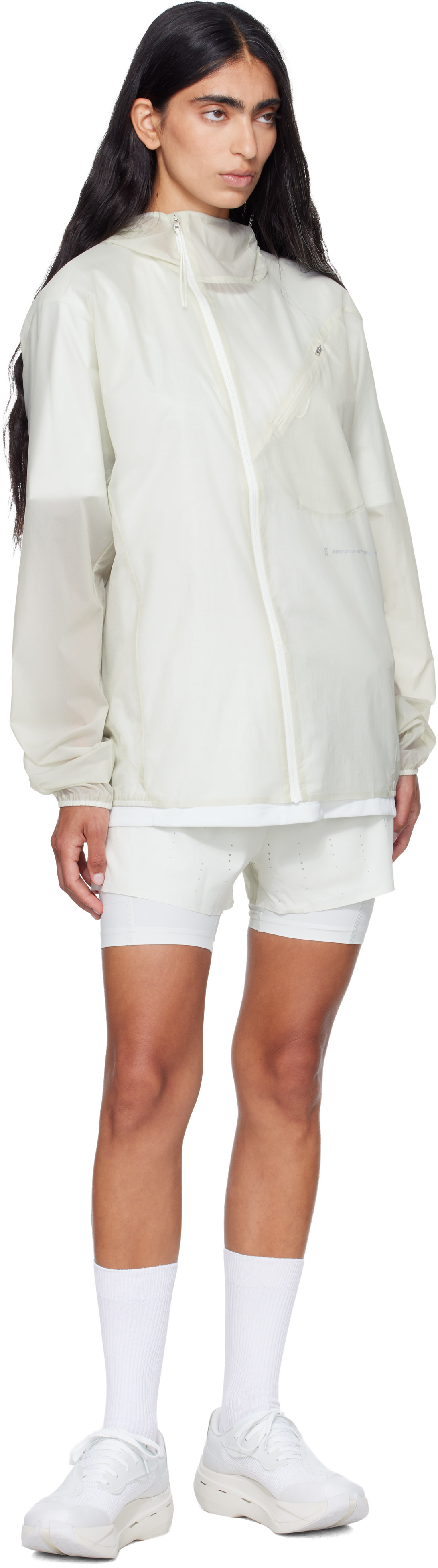 POST ARCHIVE FACTION (PAF) - Blouson Zero blanc cassé édition On