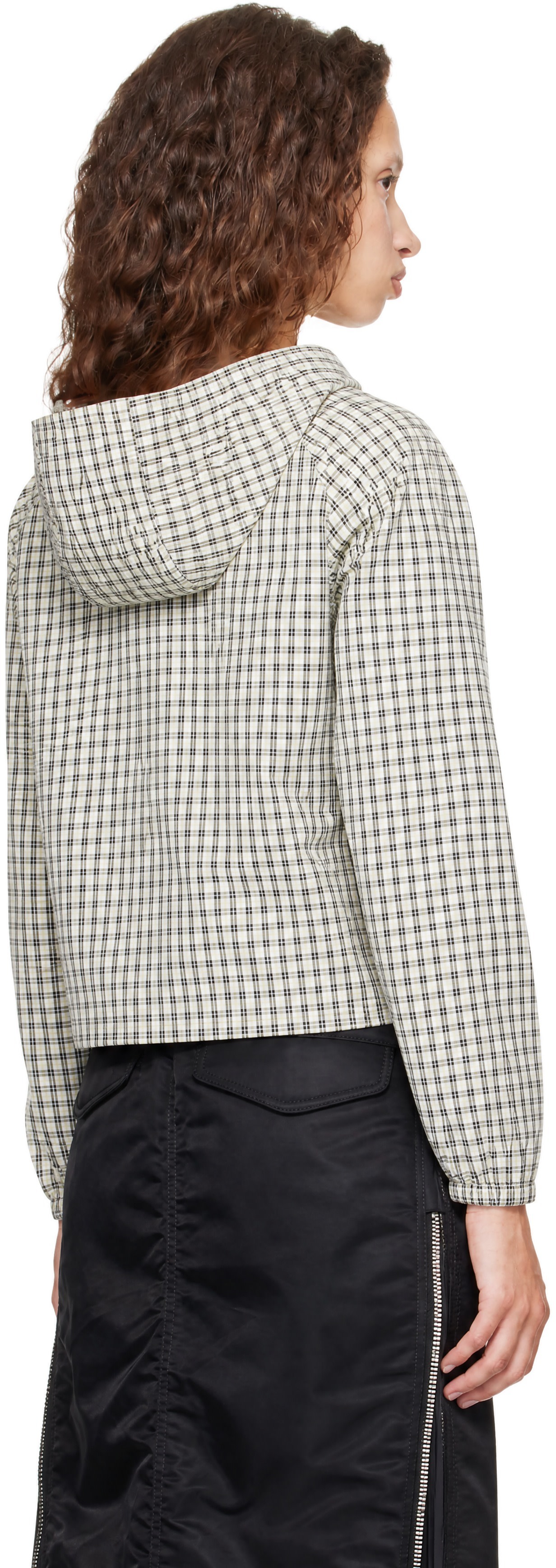 POST ARCHIVE FACTION (PAF): Gray & Yellow Archive Runner Jacket