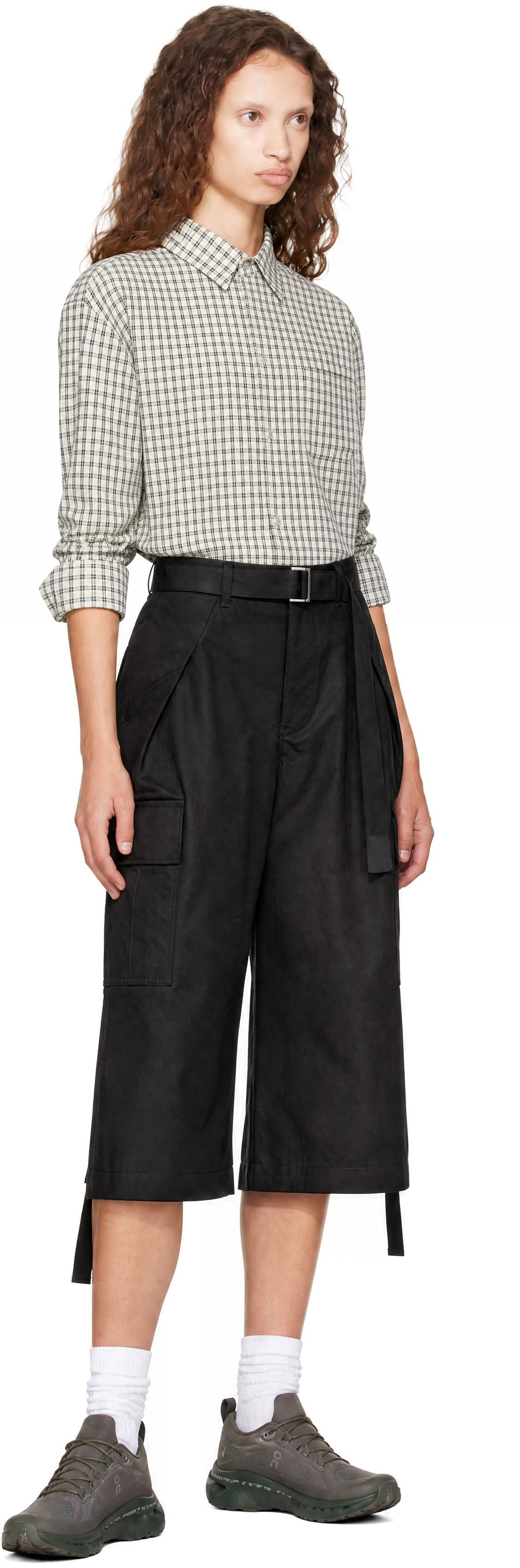 POST ARCHIVE FACTION (PAF): Gray & Yellow Archive Shirt | SSENSE