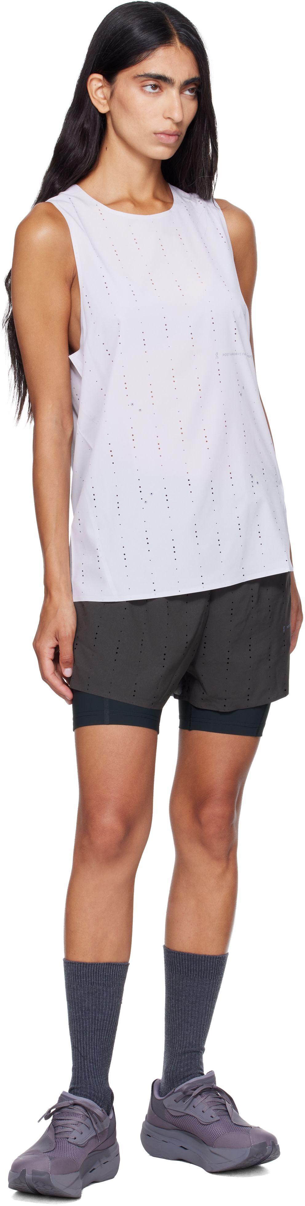 POST ARCHIVE FACTION (PAF) - Baskets Cloudboom Volt PAF grises édition On