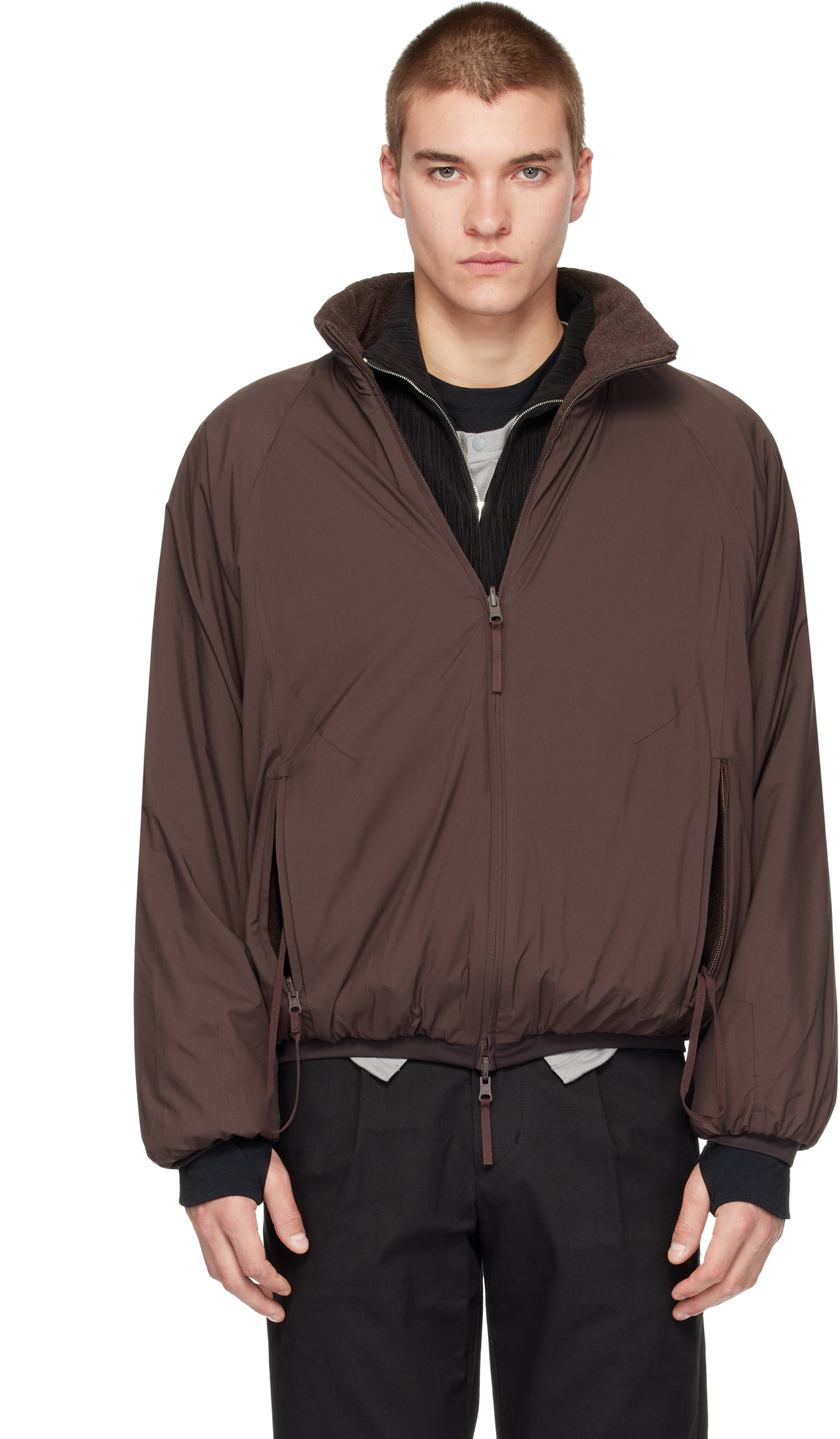 POST ARCHIVE FACTION (PAF) - Blouson River brun