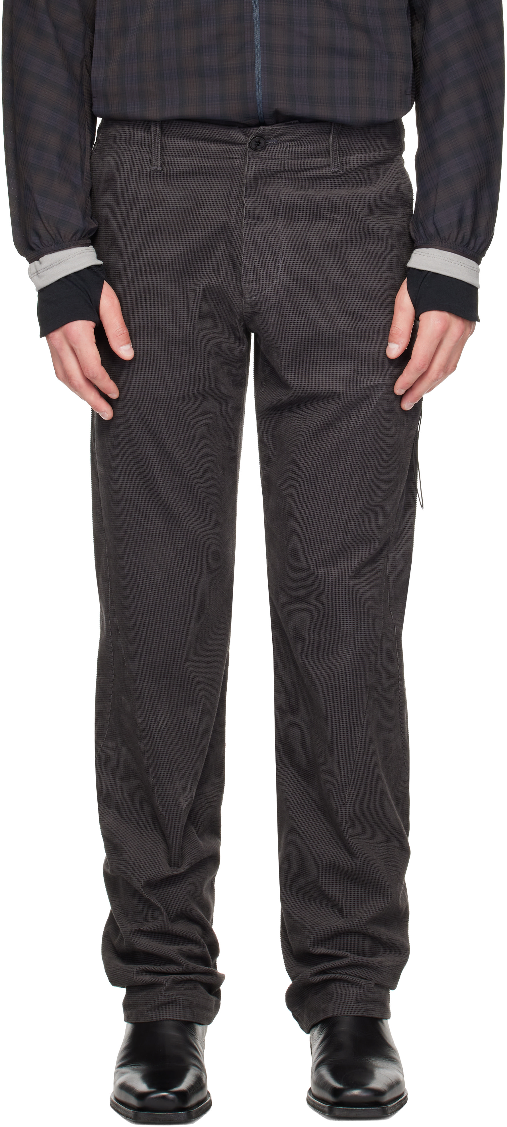 POST ARCHIVE FACTION (PAF) - Pantalon Stream Gray