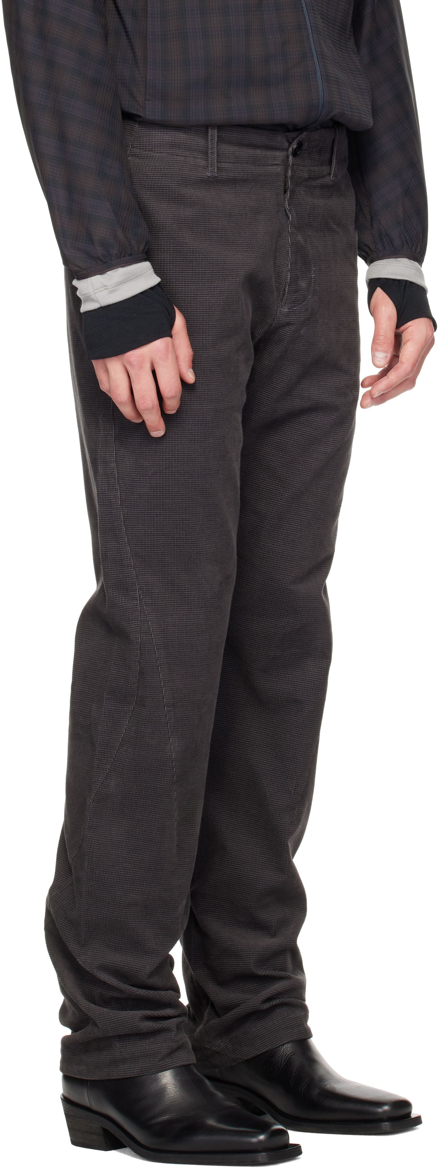 POST ARCHIVE FACTION (PAF) - Pantalon Stream Gray