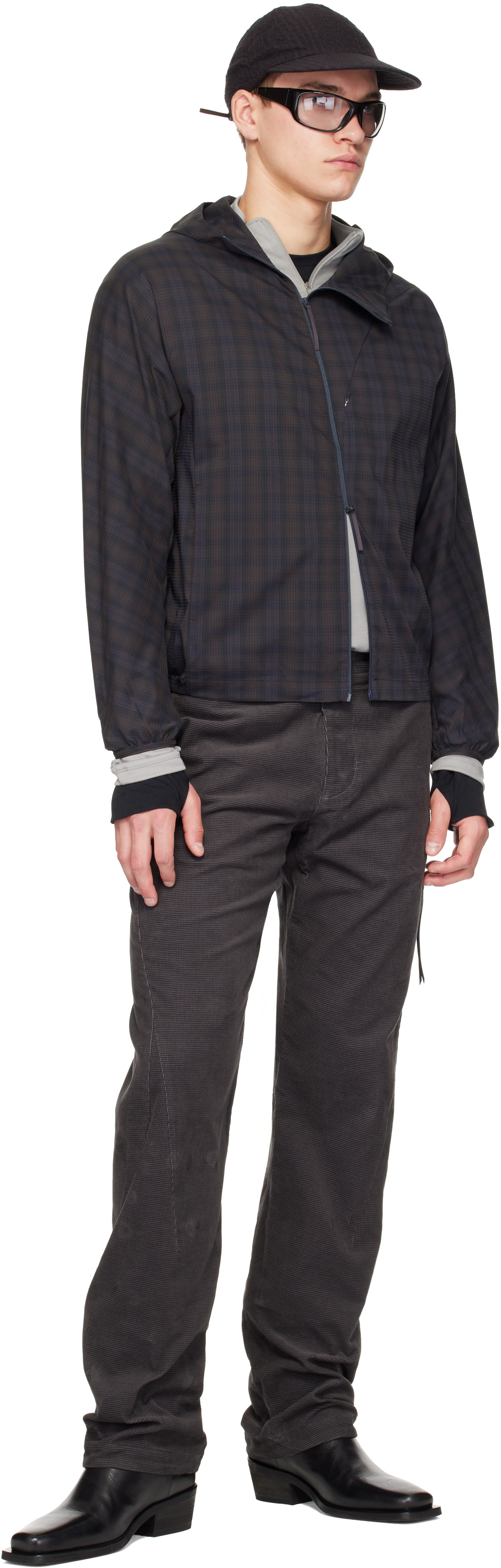 POST ARCHIVE FACTION (PAF) - Gray Runner Jacket