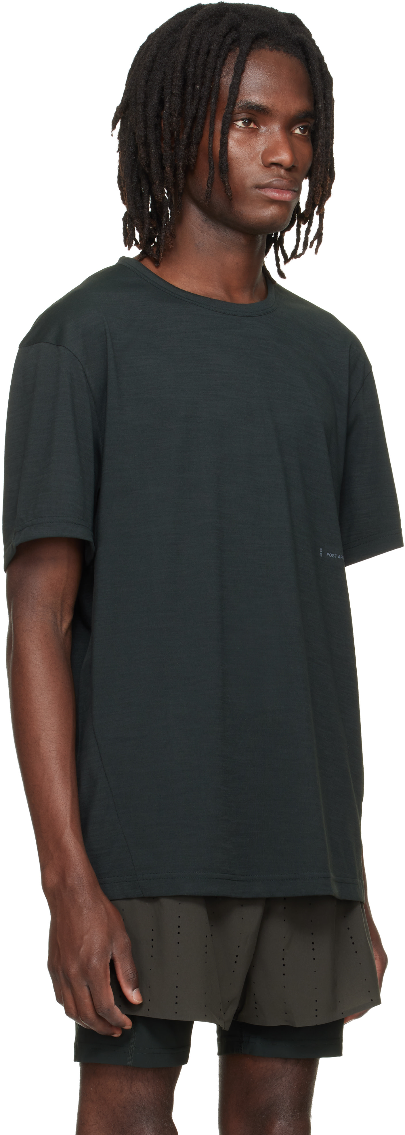 POST ARCHIVE FACTION (PAF): Black On Edition Running T-shirt | SSENSE