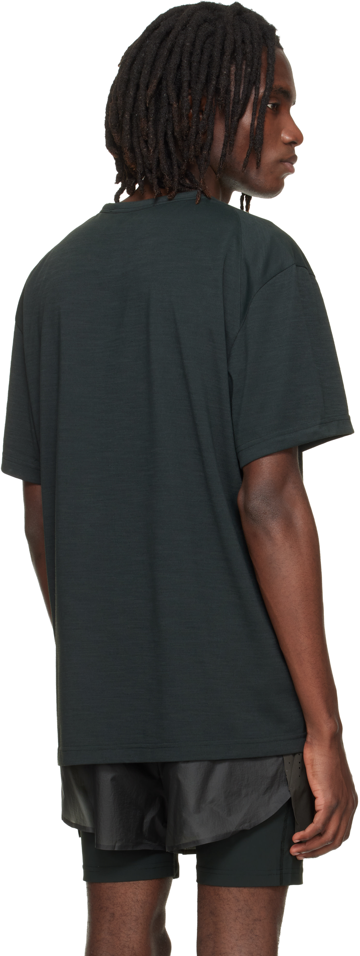 POST ARCHIVE FACTION (PAF): Black On Edition Running T-shirt | SSENSE