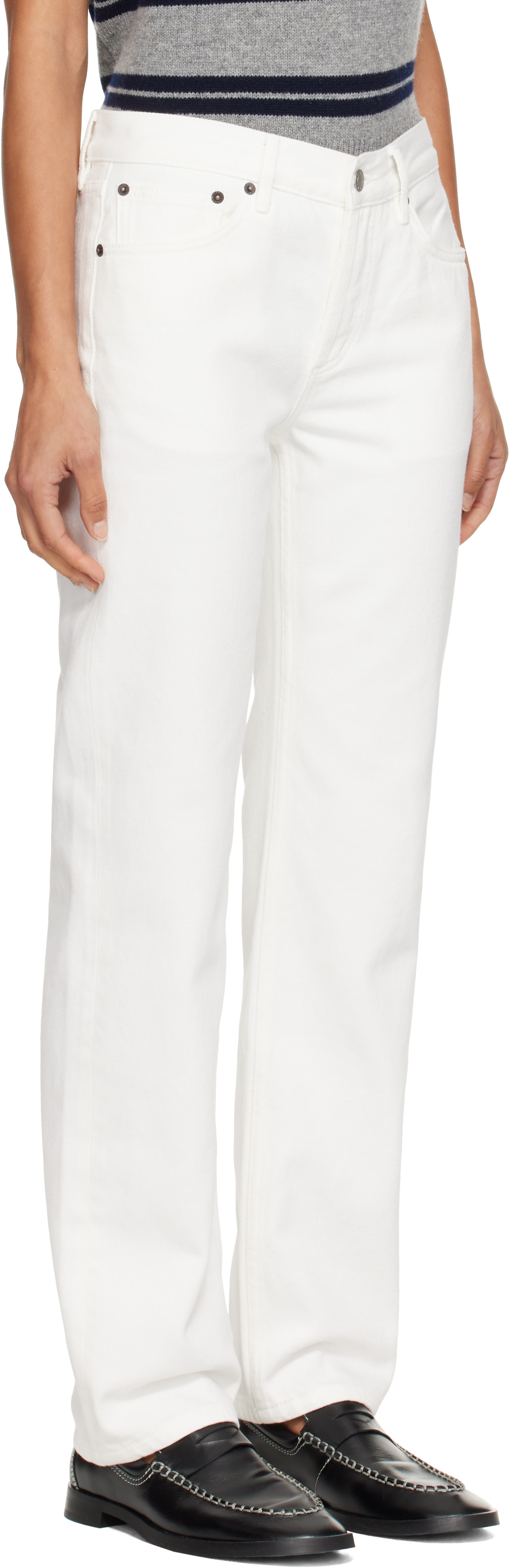STILL HERE - Jean droit Life blanc