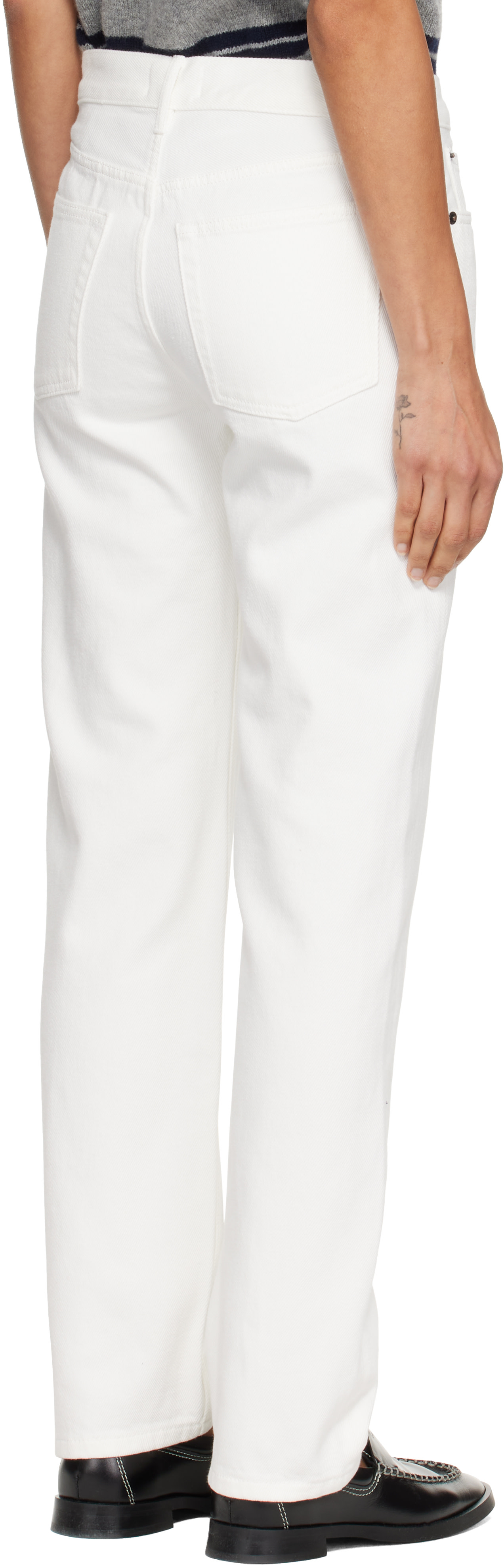 STILL HERE - Jean droit Life blanc