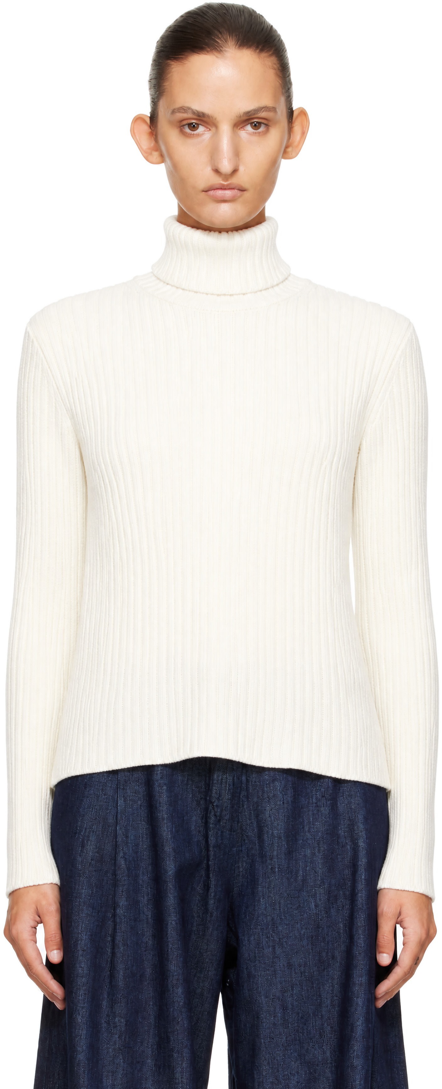 Still Here - Off-White Miller Turtleneck Sweater