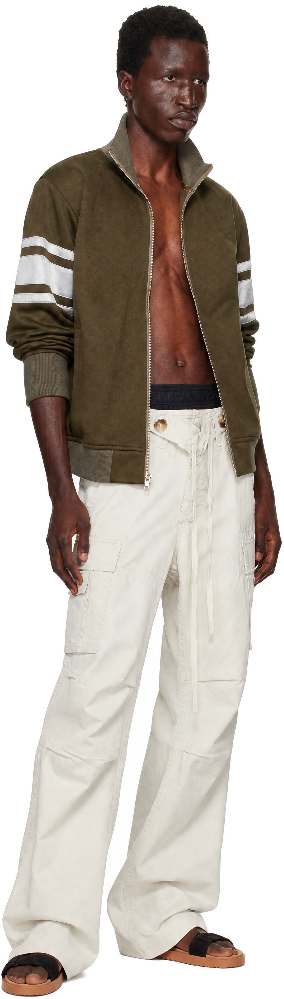 Raimundo Langlois - Off-White Double Fly Cargo Pants