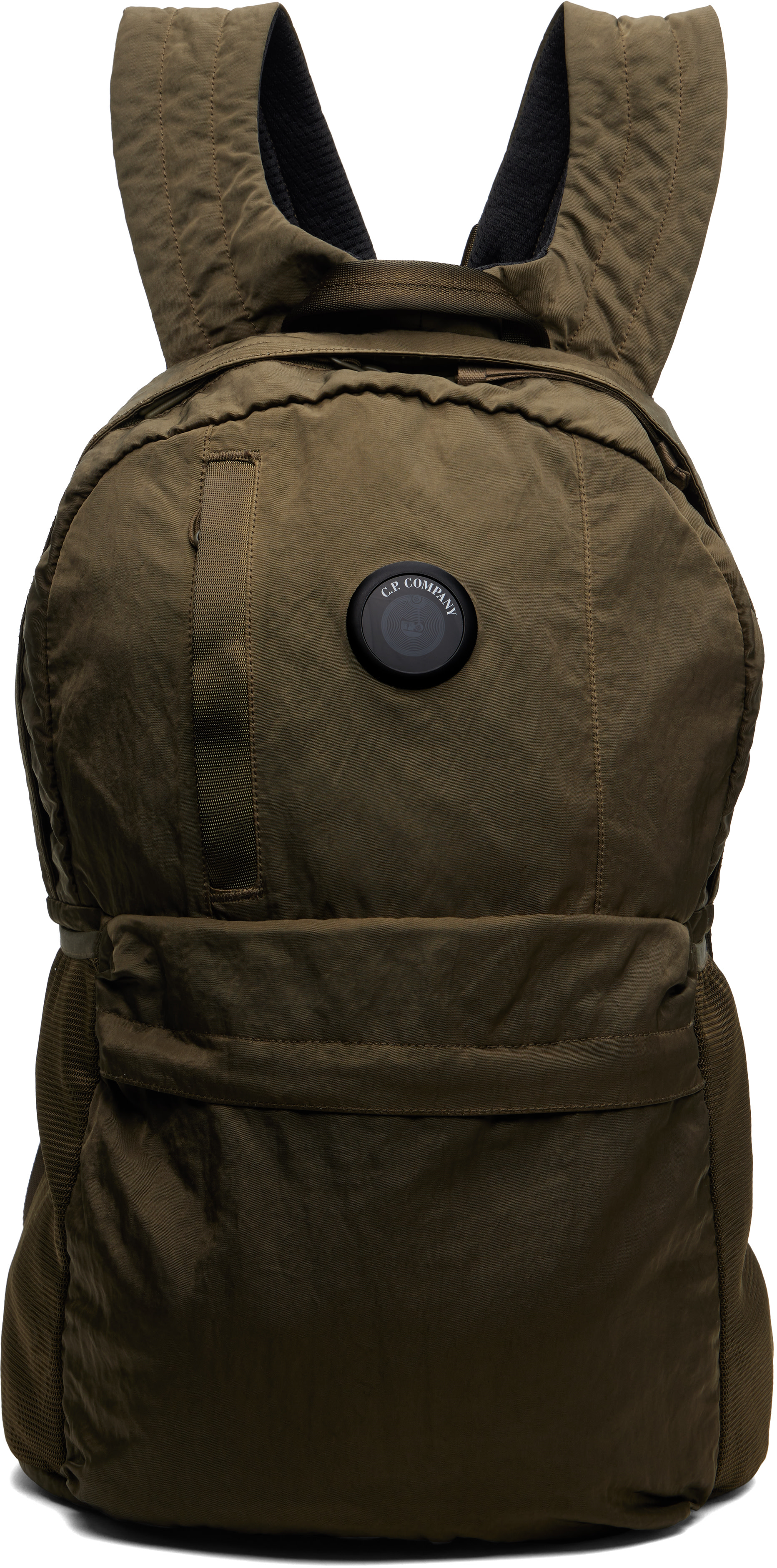 C.P. Company - Khaki Nylon B Lens Backpack