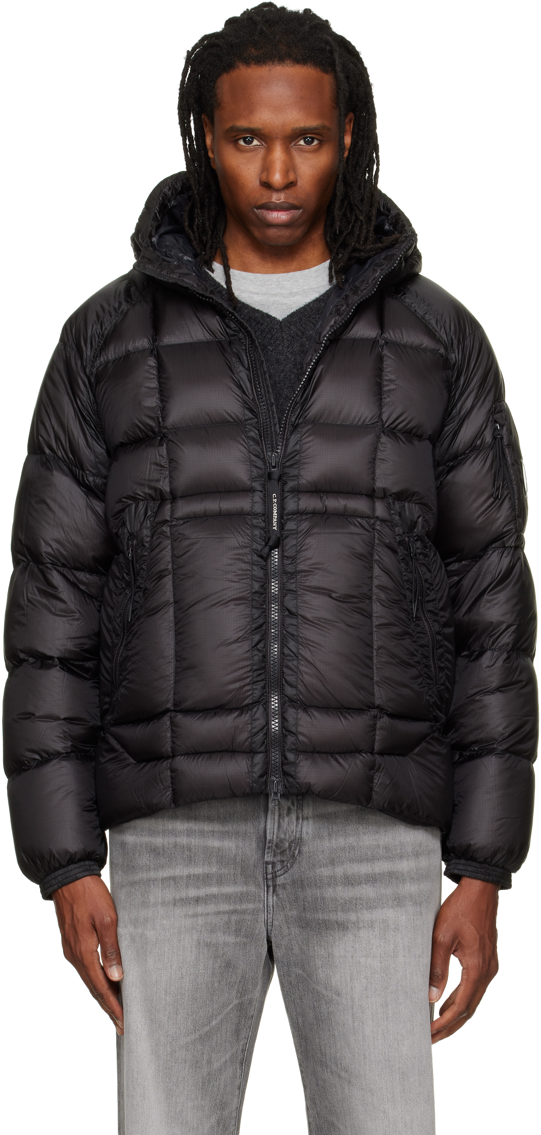 C.P. Company - Black D.D. Shell Down Jacket