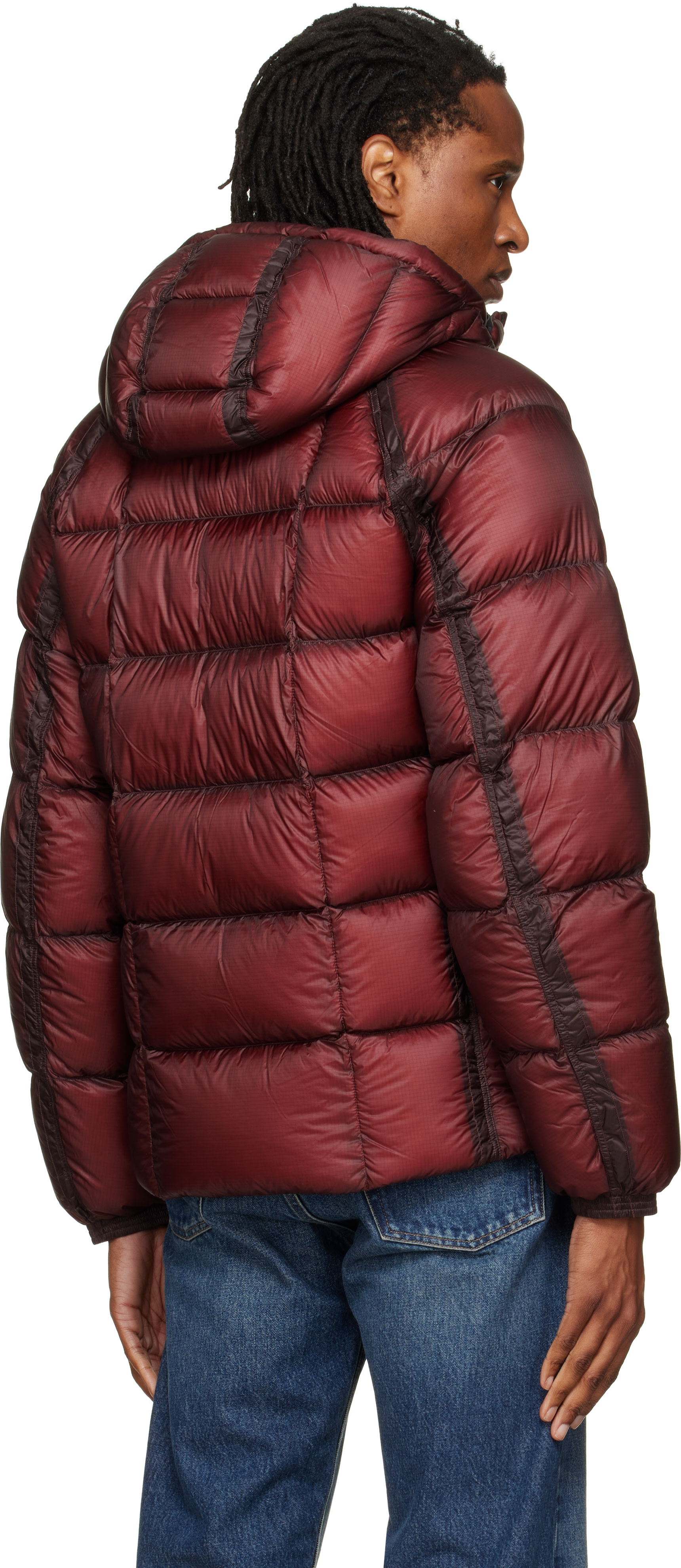 C.P. Company - Burgundy D.D. Shell Down Jacket