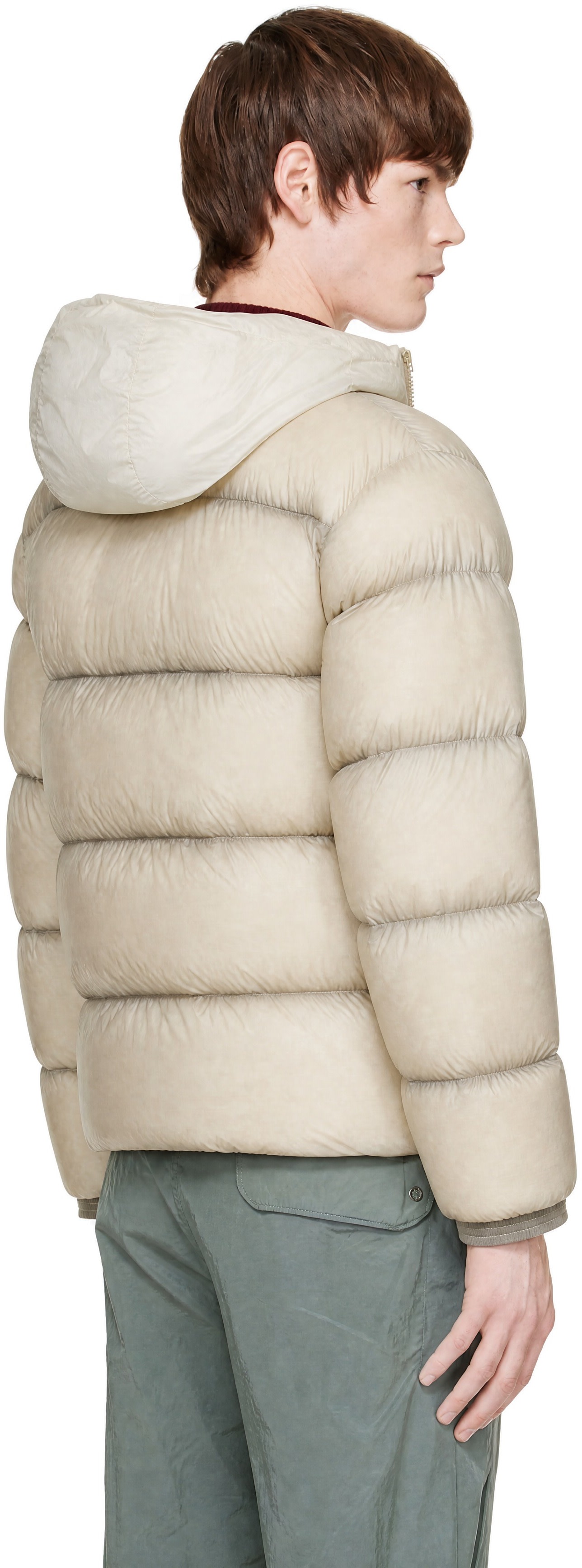 C.P. Company - Off-White D.D. Shell Explorer Lens Down Jacket