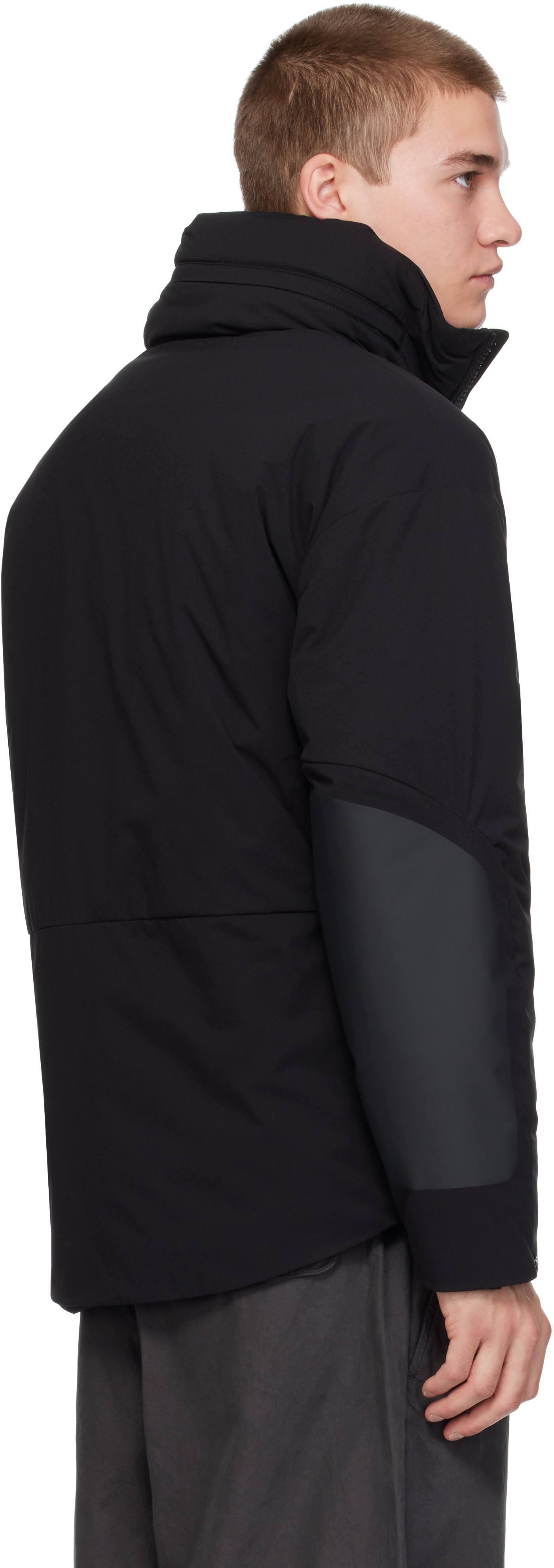 C.P. Company - Black Pro-Tek PrimaLoft Silver Lens Jacket