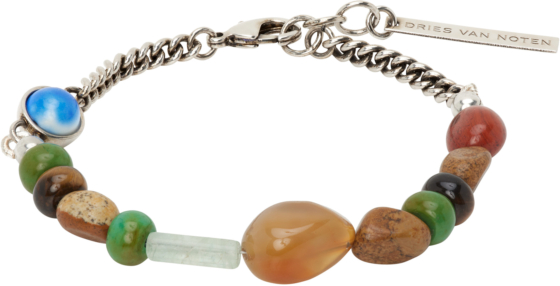 Dries Van Noten: Natural Stones Bracelet | SSENSE