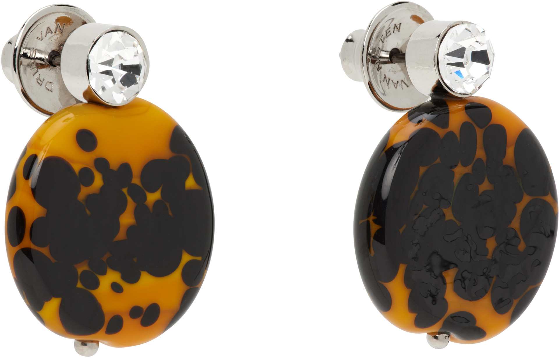 Dries Van Noten - Boucles d'oreilles faites à la main