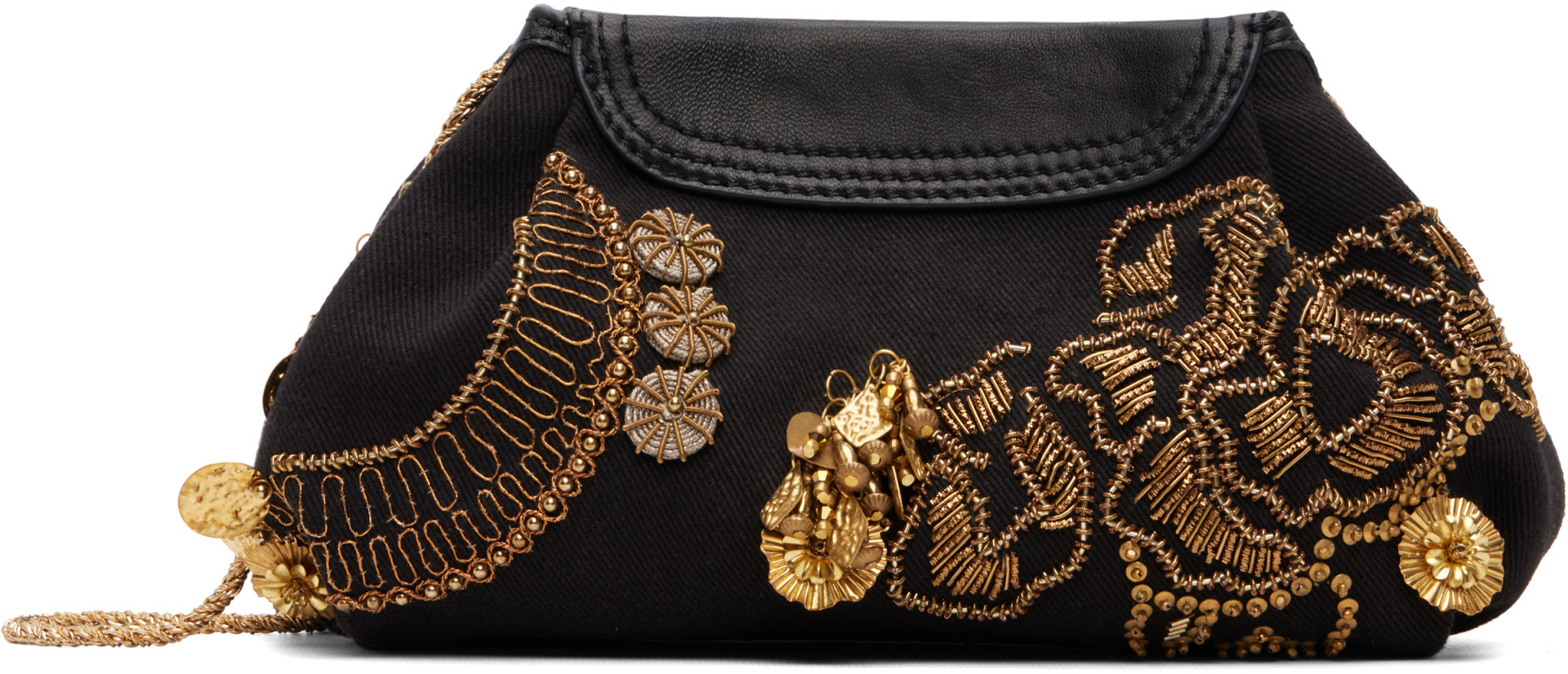 Dries Van Noten - Petite pochette noire