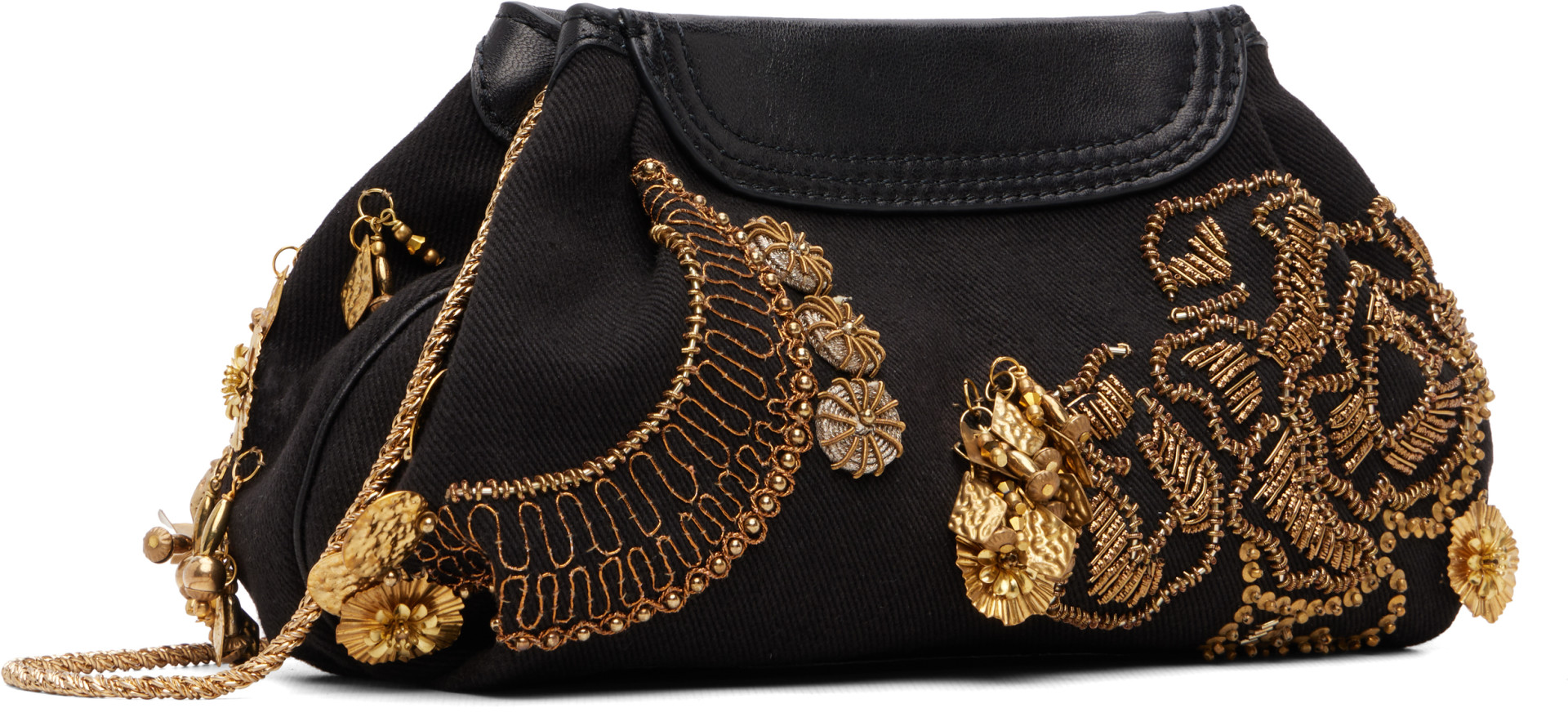 Dries Van Noten - Petite pochette noire