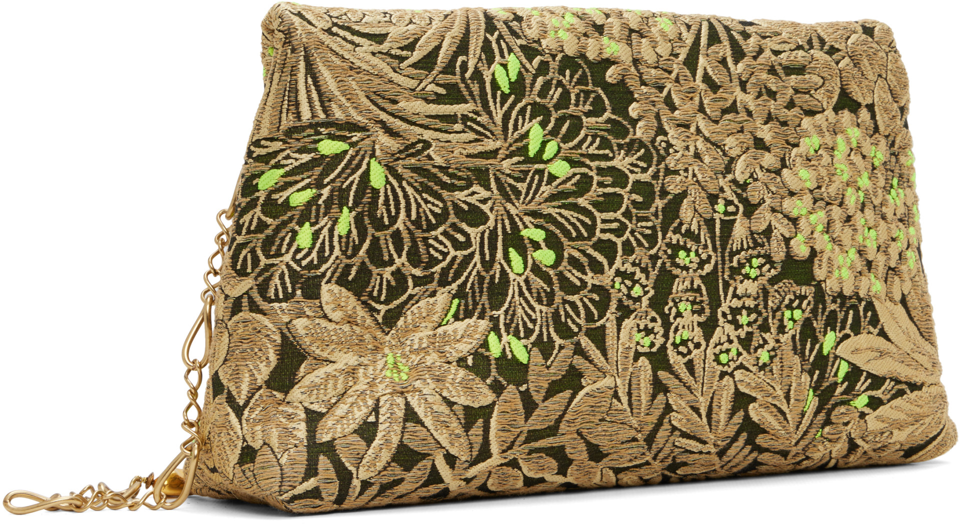 Dries Van Noten - Green Medium Envelope Bag