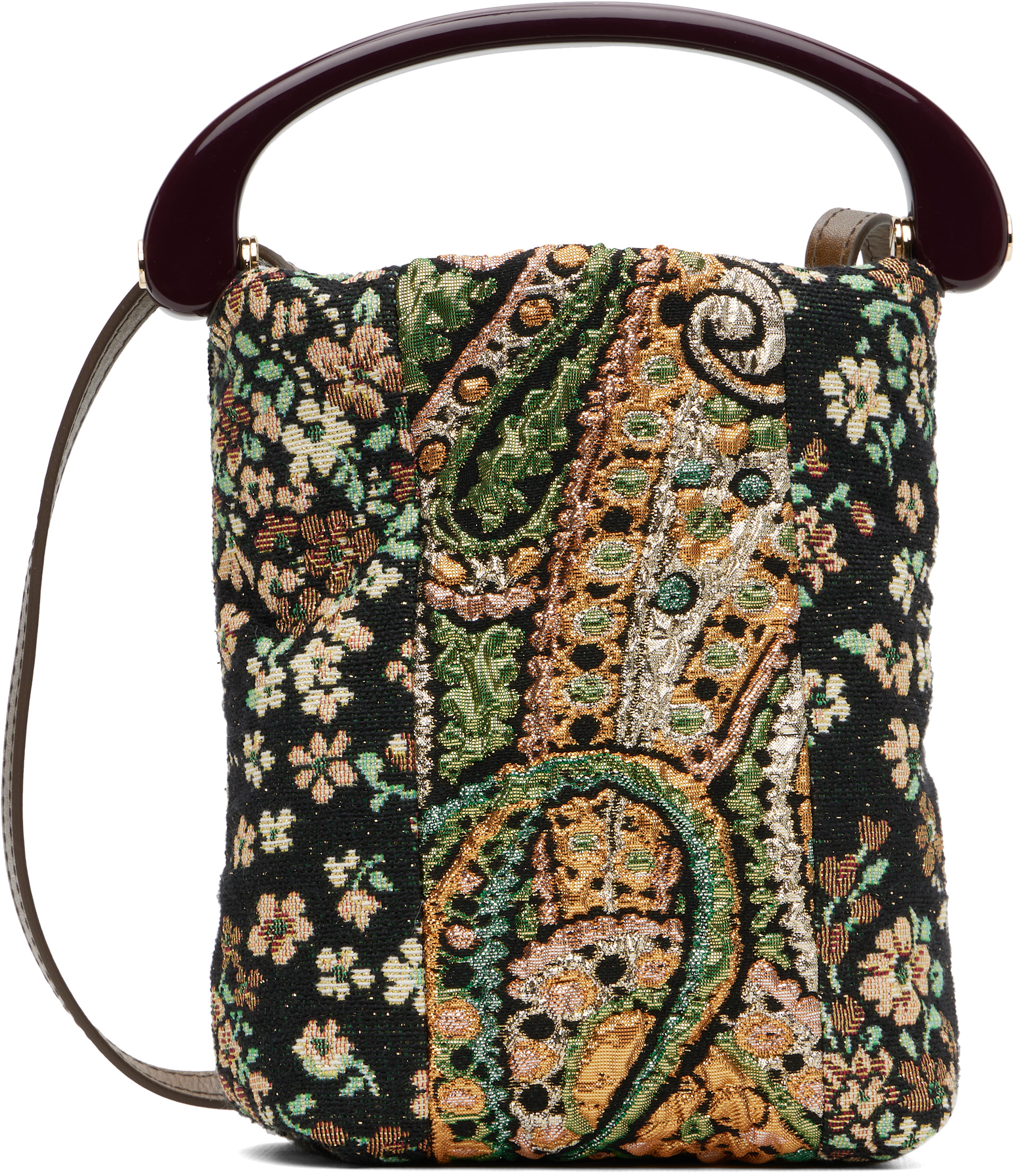 【本日中セール41,800→34,100】DRIES VAN NOTEN BAG Dries Van Noten: Multicolor Small Resin Handle Bag | SSENSE
