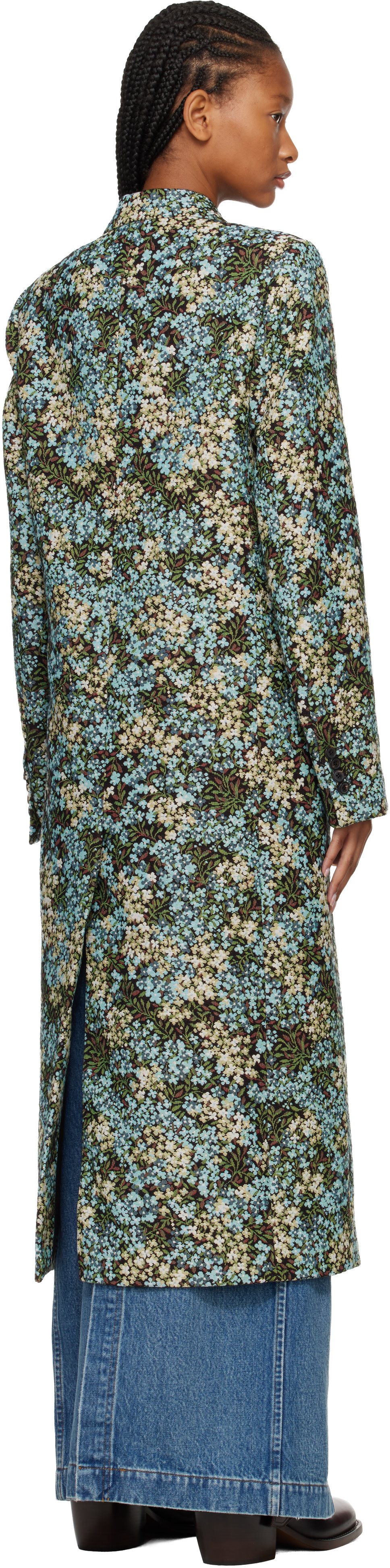 Dries Van Noten - マルチカラー ゴブラン コート