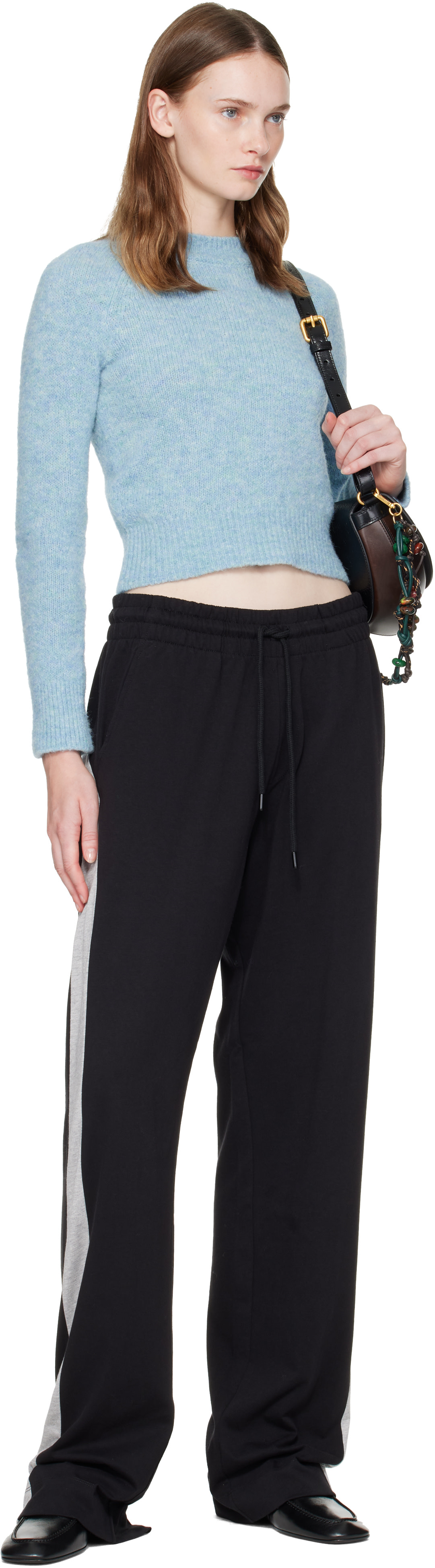 Dries Van Noten: Black Cotton Lounge Pants | SSENSE