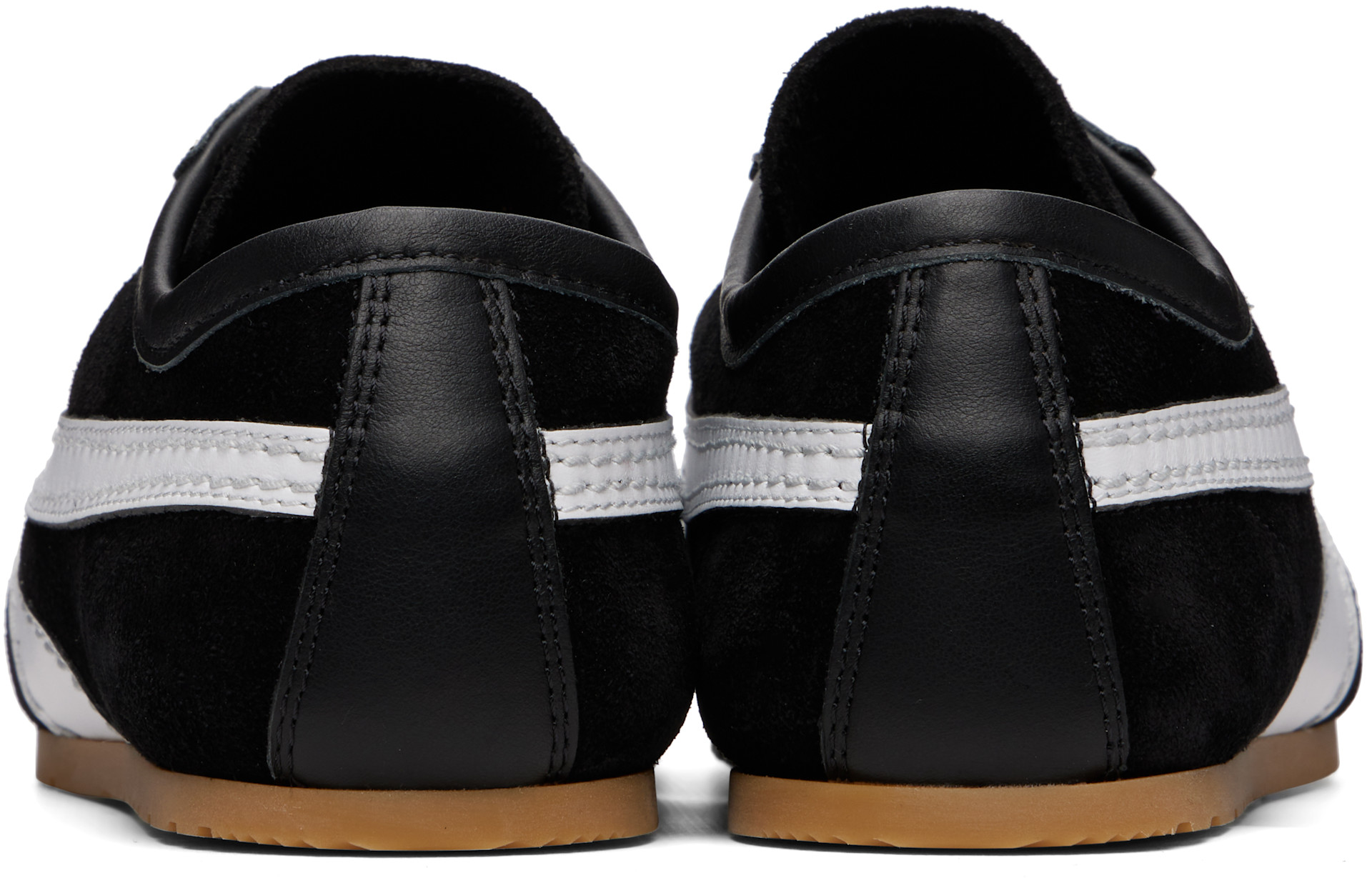 Dries Van Noten: Black Suede Sneakers | SSENSE