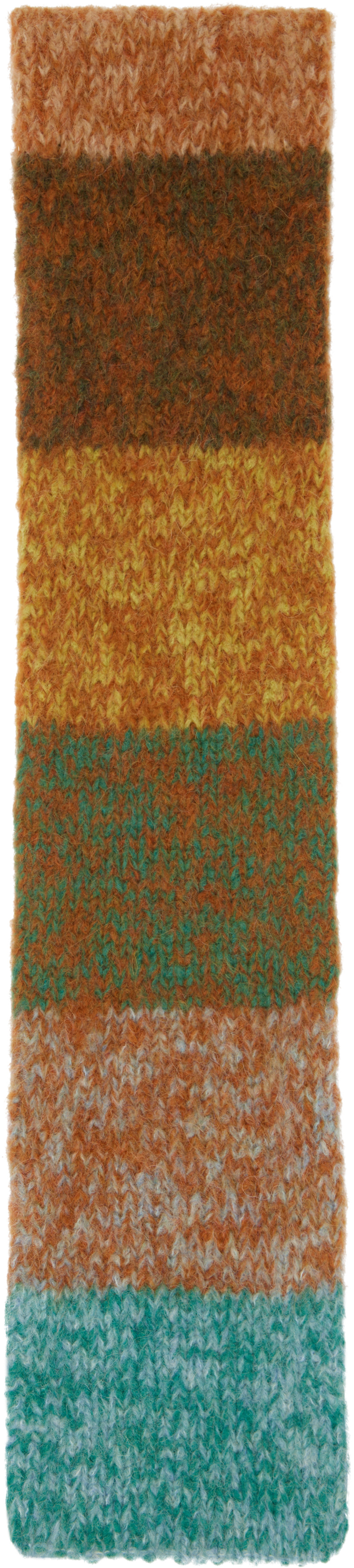 Dries Van Noten - Multicolor Alpaca Scarf