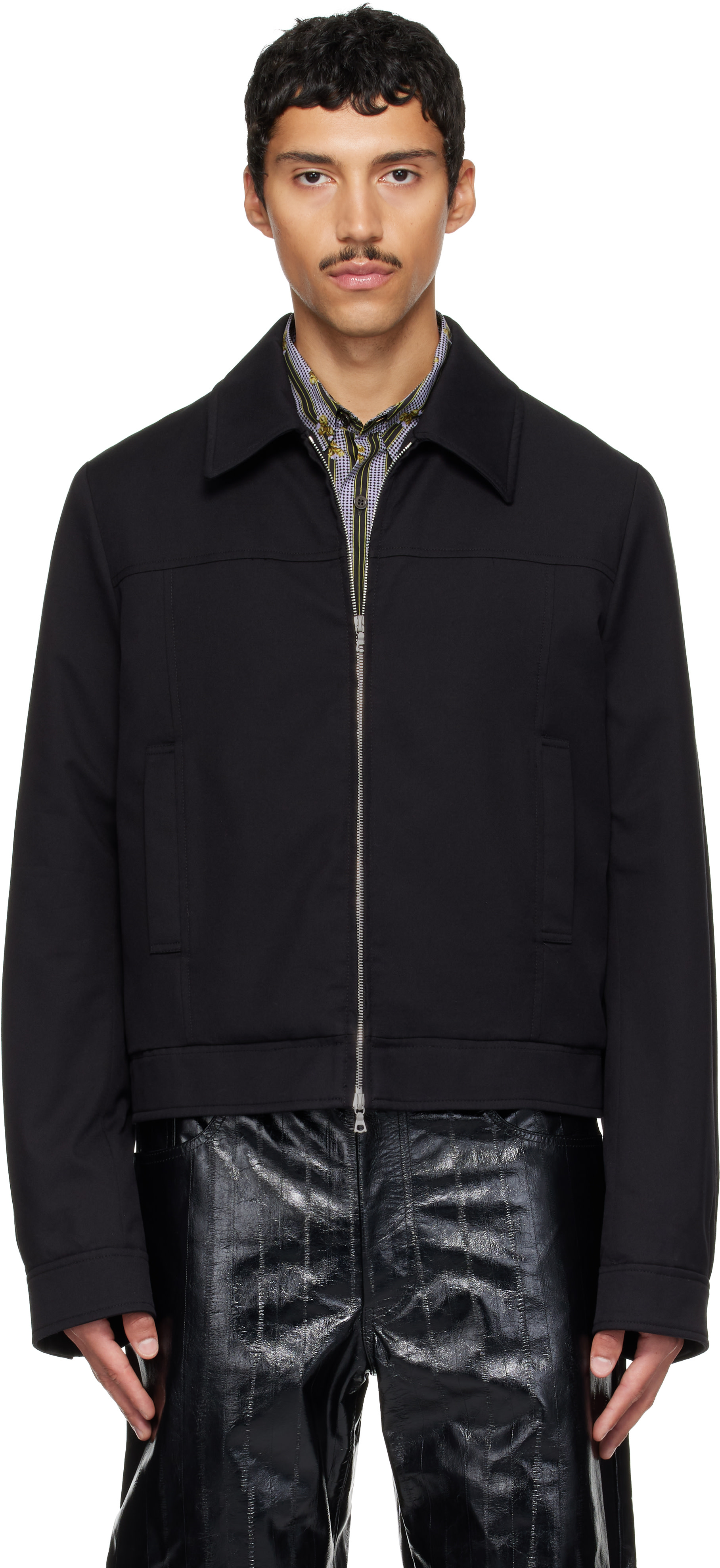 Dries Van Noten - Black Wool Jacket