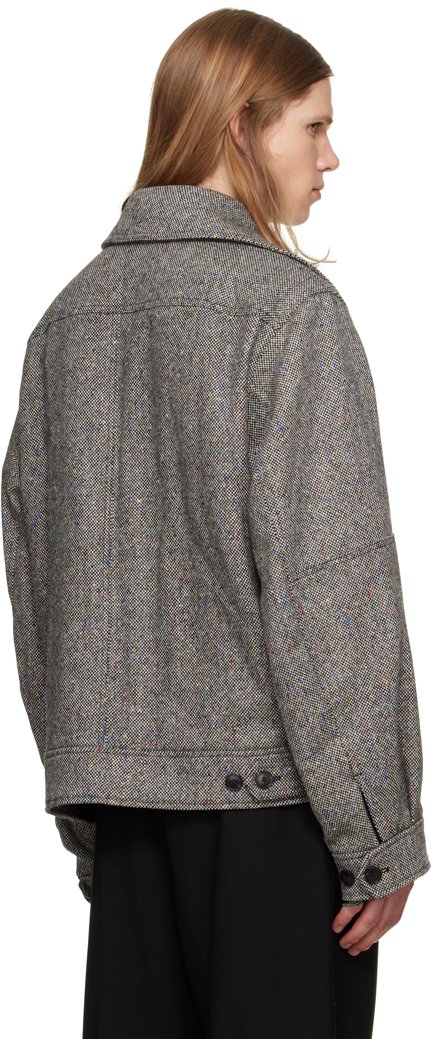 Dries Van Noten - Gray Wool Jacket