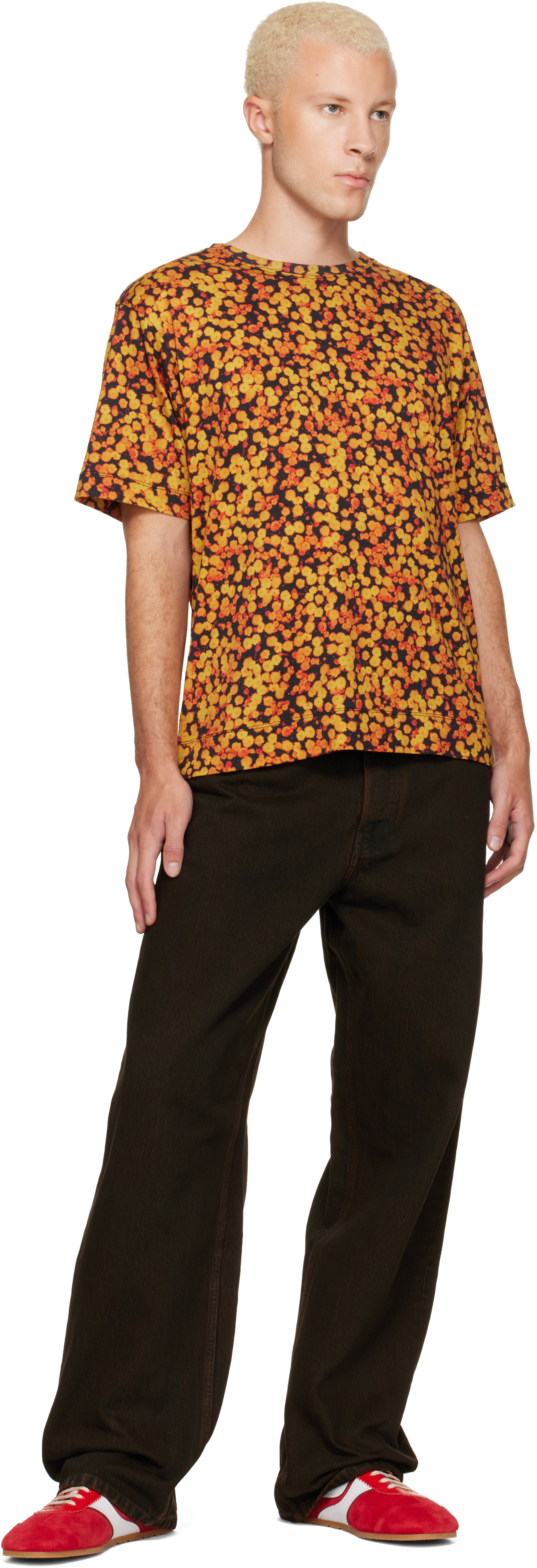 Dries Van Noten - Jean décontracté brun
