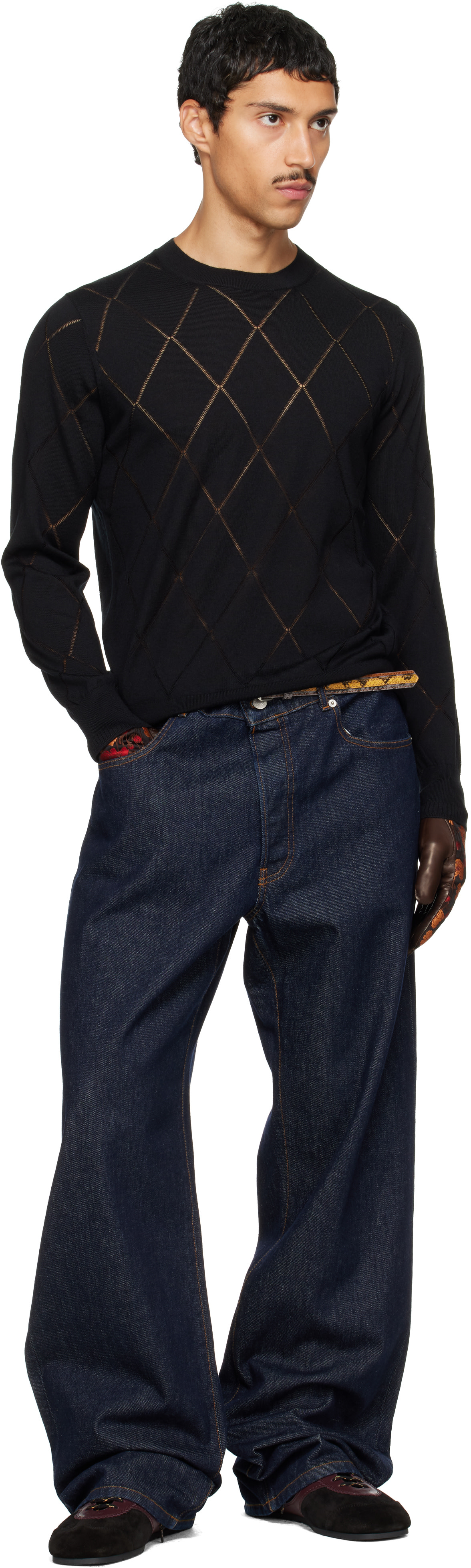 Dries Van Noten - Black Wool Sweater