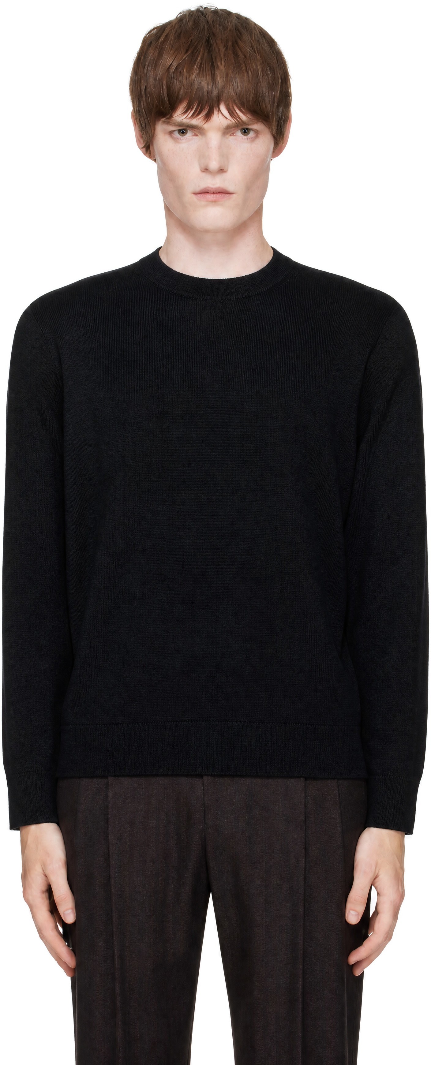 Dries Van Noten - Black Wool Sweater